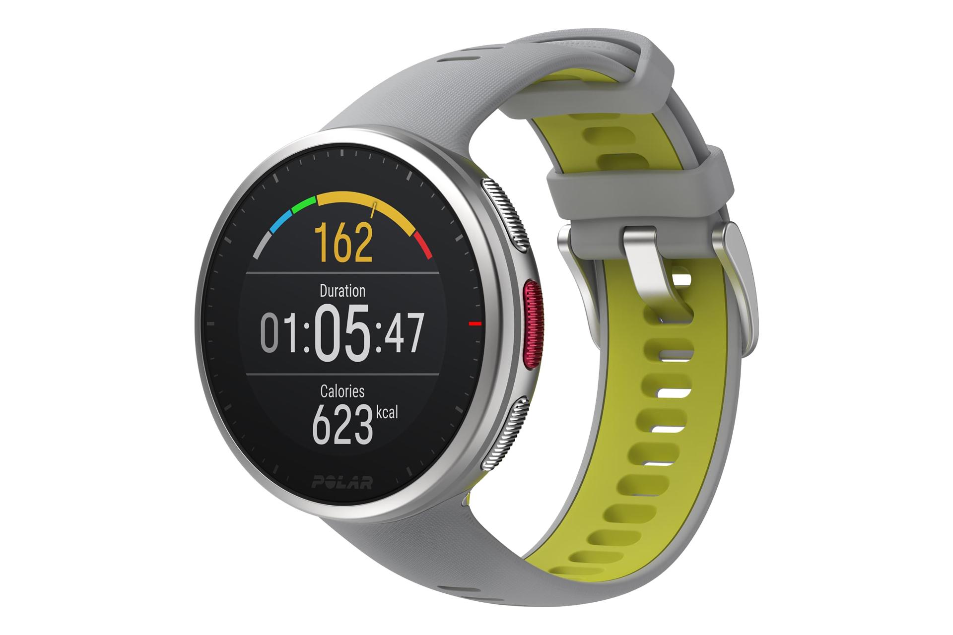 ابزار پوشیدنی اسمارت واچ پولار Polar Vantage V2 نقره ای