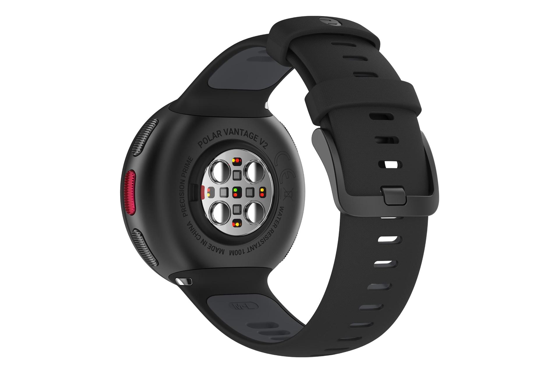 پشت ابزار پوشیدنی اسمارت واچ پولار Polar Vantage V2 مشکی