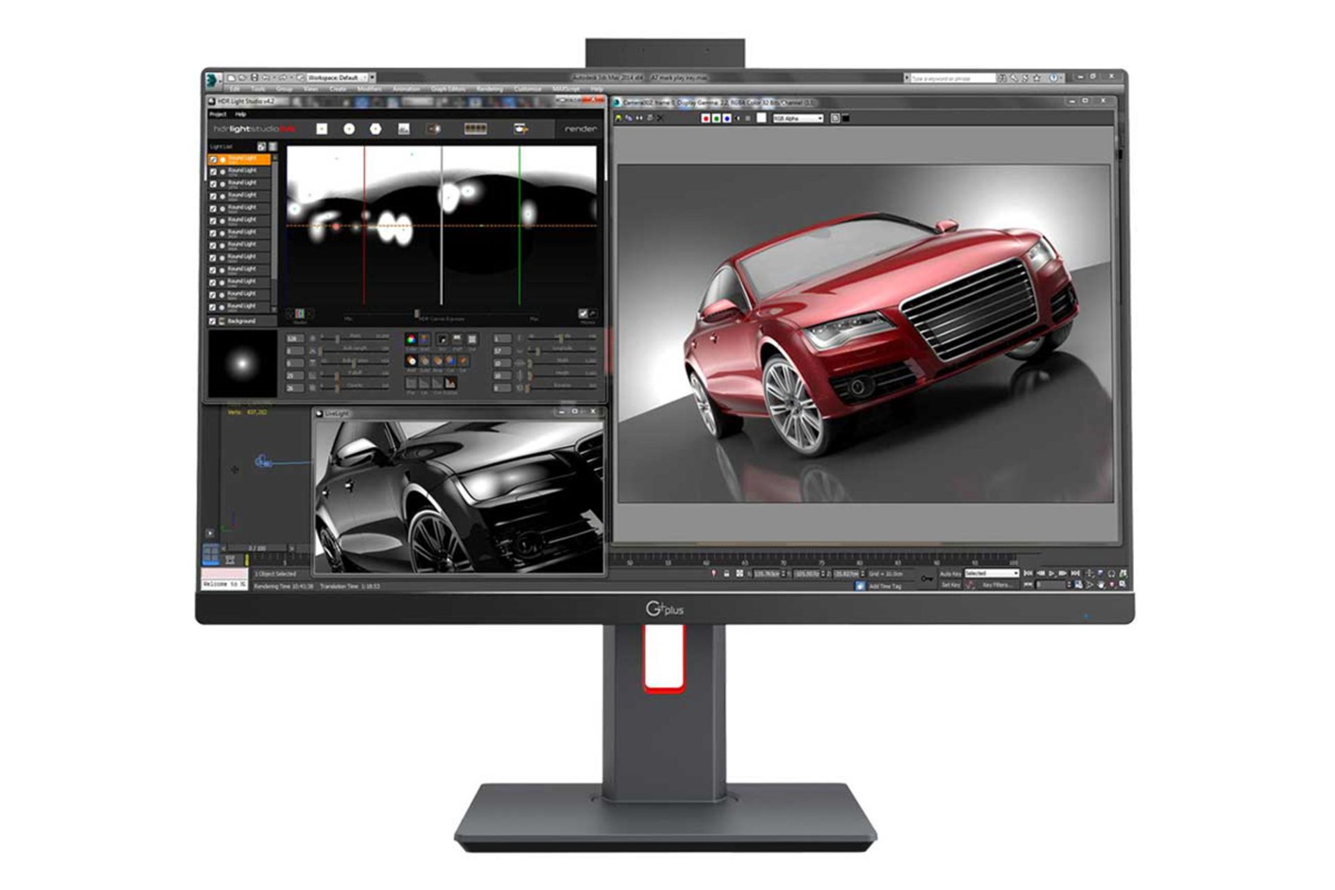 نمای روبرو کامپیوتر آل این وان All in One GPlus GIO-K247