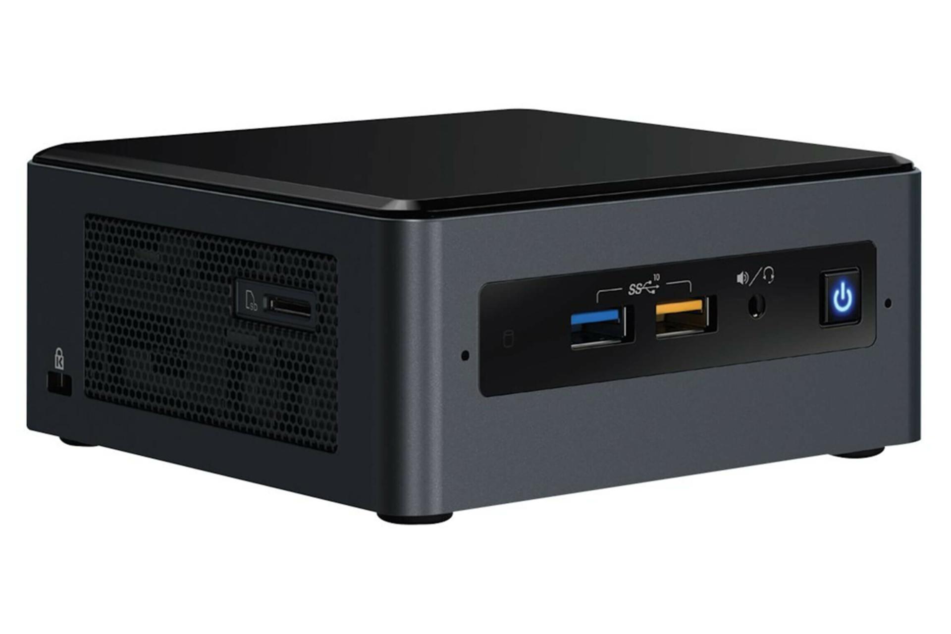 نمای جانبی Mini PC اینتل Intel NUC Kit NUC8i7BEH