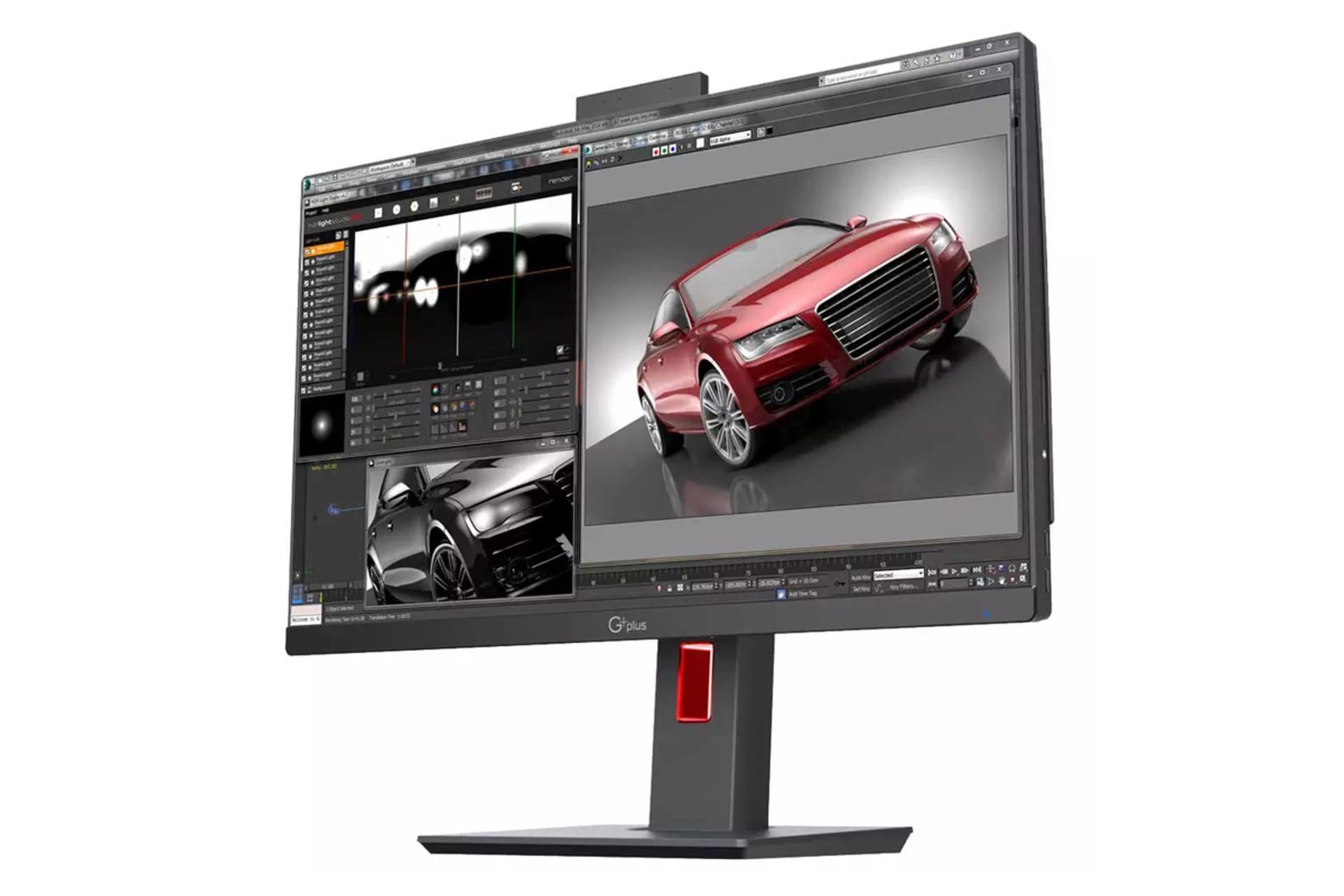 نمای راست کامپیوتر آل این وان All in One GPlus GIO-K247