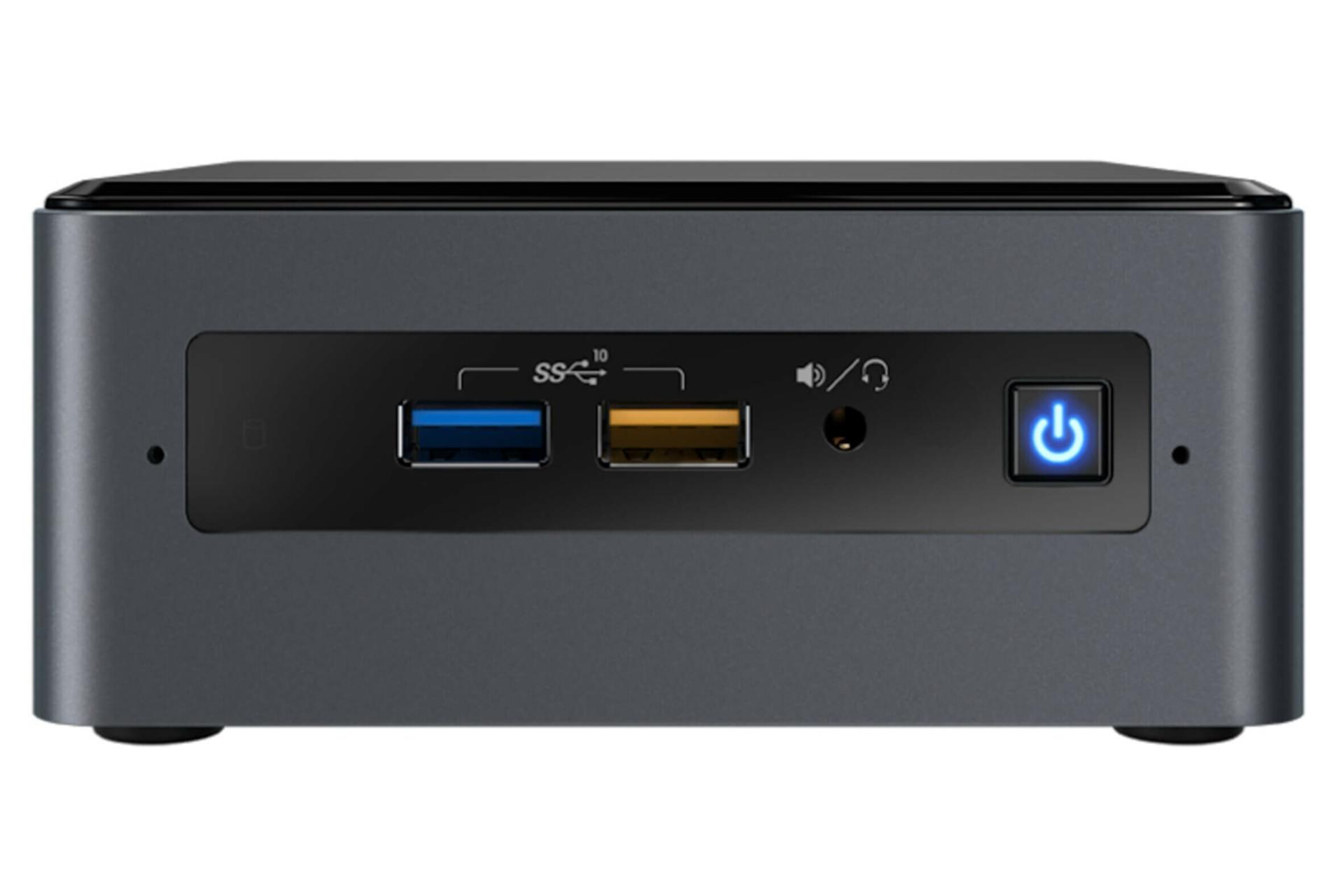 نمای روبرو Mini PC اینتل Intel NUC Kit NUC8i7BEH