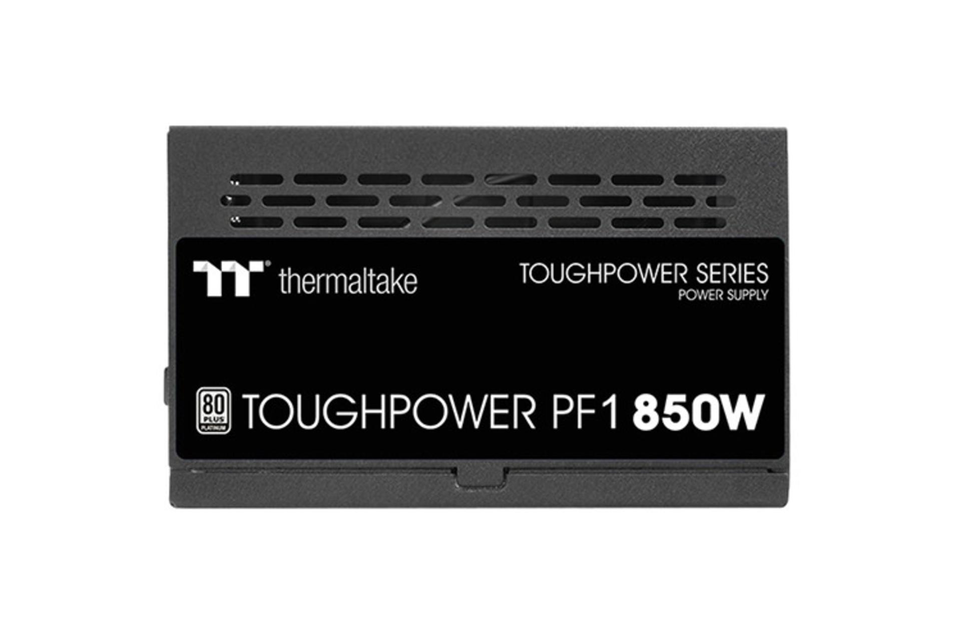 پاور کامپیوتر ترمالتیک Toughpower PF1 با توان 850 وات نمای جانبی