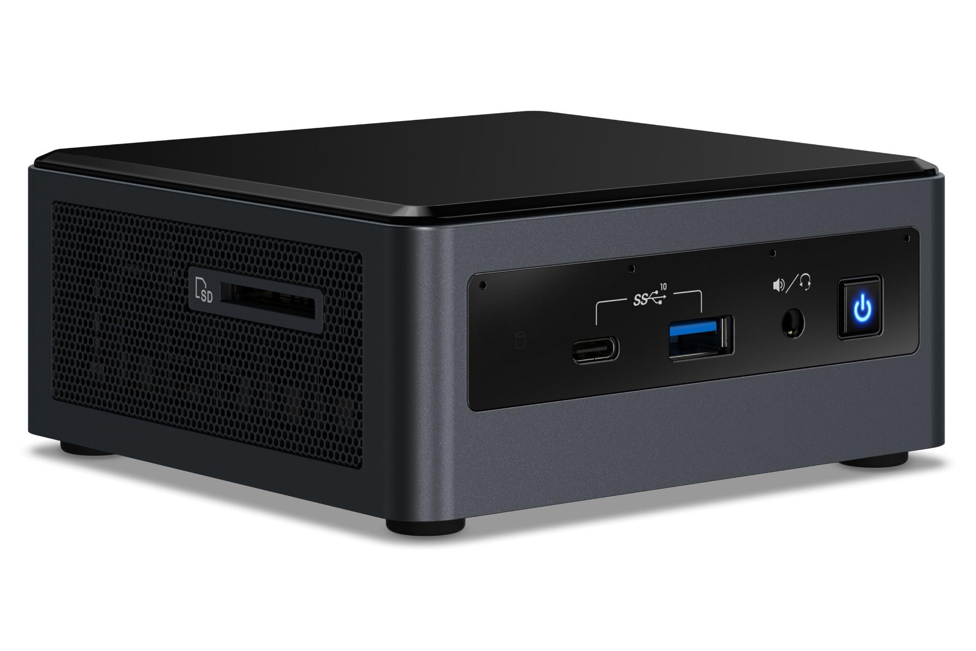 نمای جانبی Mini PC اینتل Intel NUC10i7FNH