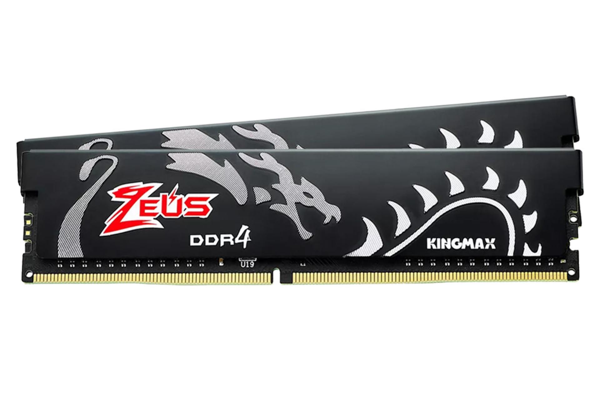رم کینگ مکس Zeus Dragon ظرفیت 32 گیگابایت (2x16) از نوع DDR4-3200