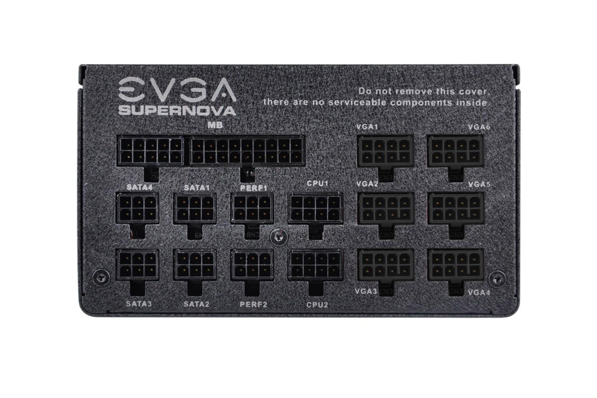 پاور کامپیوتر ای وی جی ای SuperNOVA 1300 G2 با توان 1300 وات اتصالات