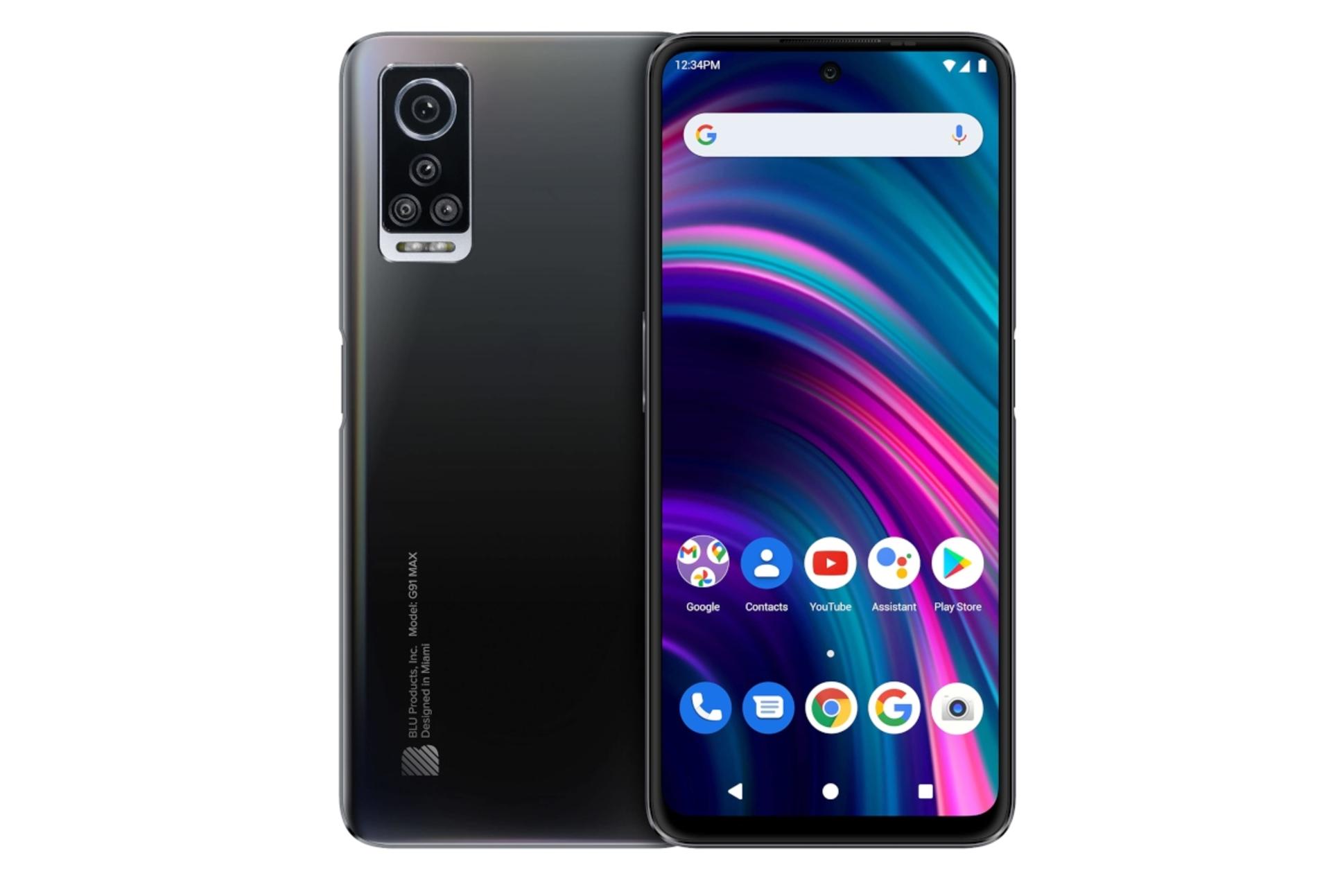 گوشی موبایل G91 مکس بلو / BLU G91 Max خاکستری تیره