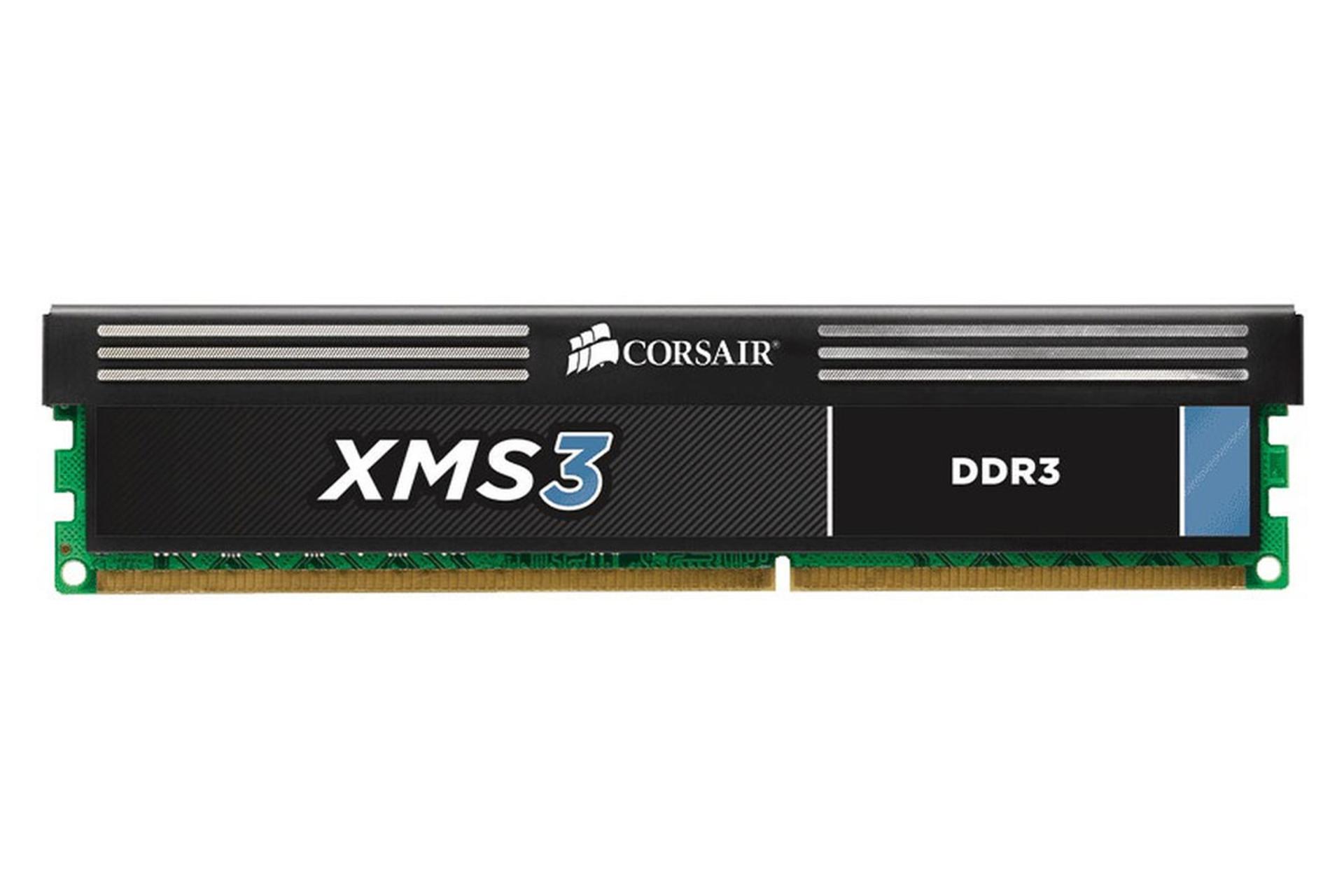 رم کورسیر XMS3 ظرفیت 4 گیگابایت از نوع DDR3-1600