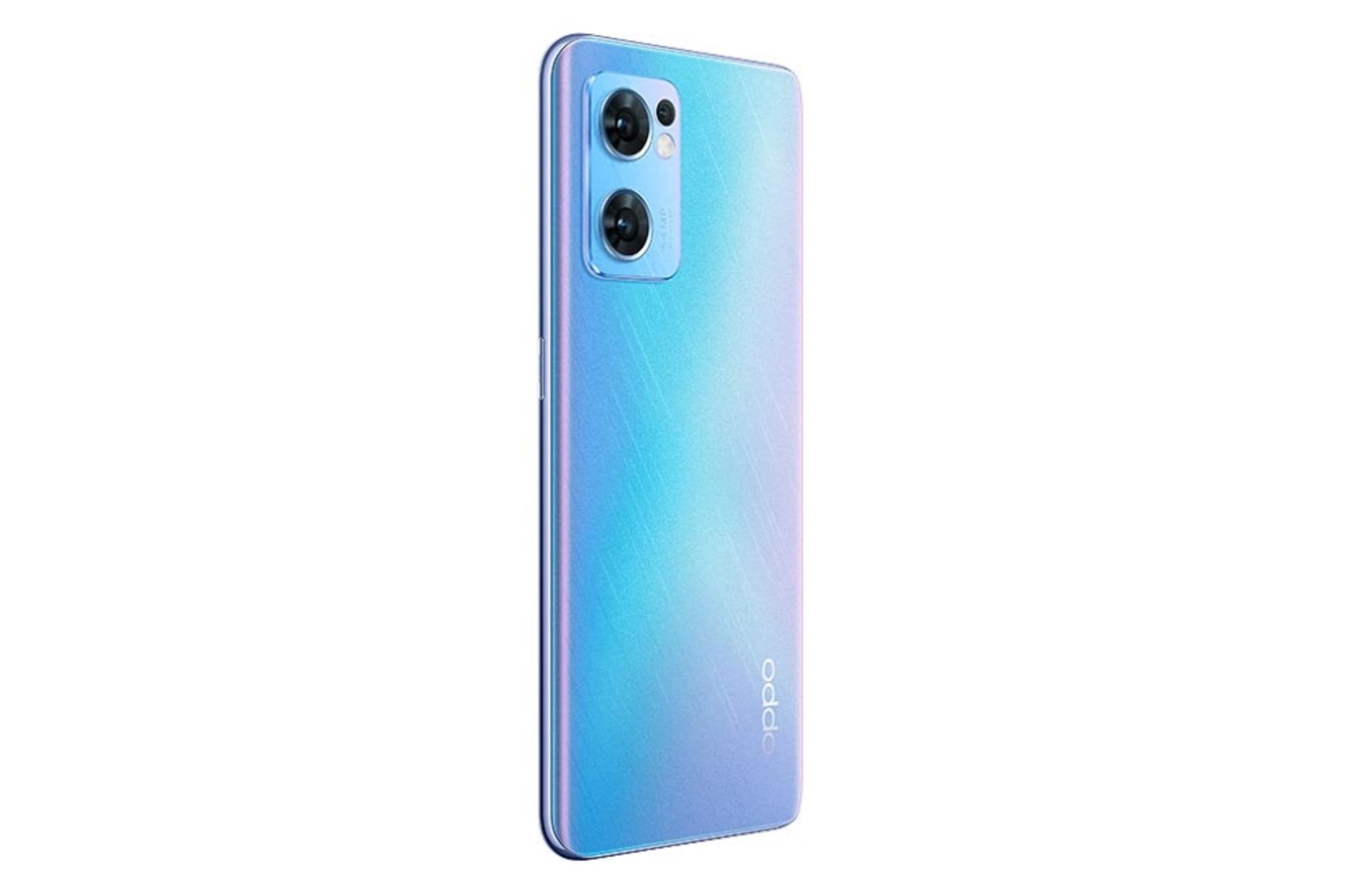 پنل پشت گوشی موبایل Reno7 اوپو 5G نسخه گلوبال / Oppo Reno7 5G Global آبی