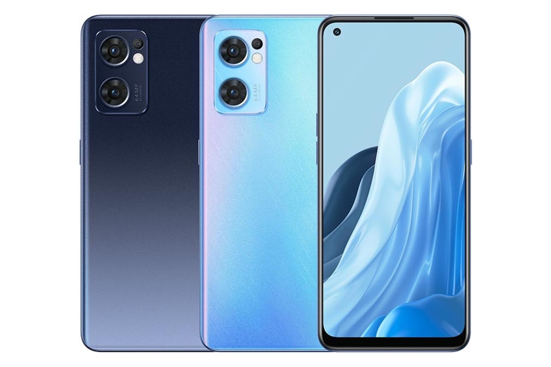 رنگ های مختلف گوشی موبایل Reno7 اوپو 5G نسخه گلوبال / Oppo Reno7 5G Global