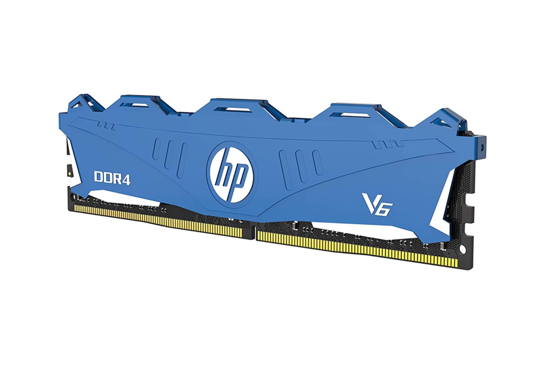 نمای کنار رم اچ پی V6 ظرفیت 16 گیگابایت از نوع DDR4-3000
