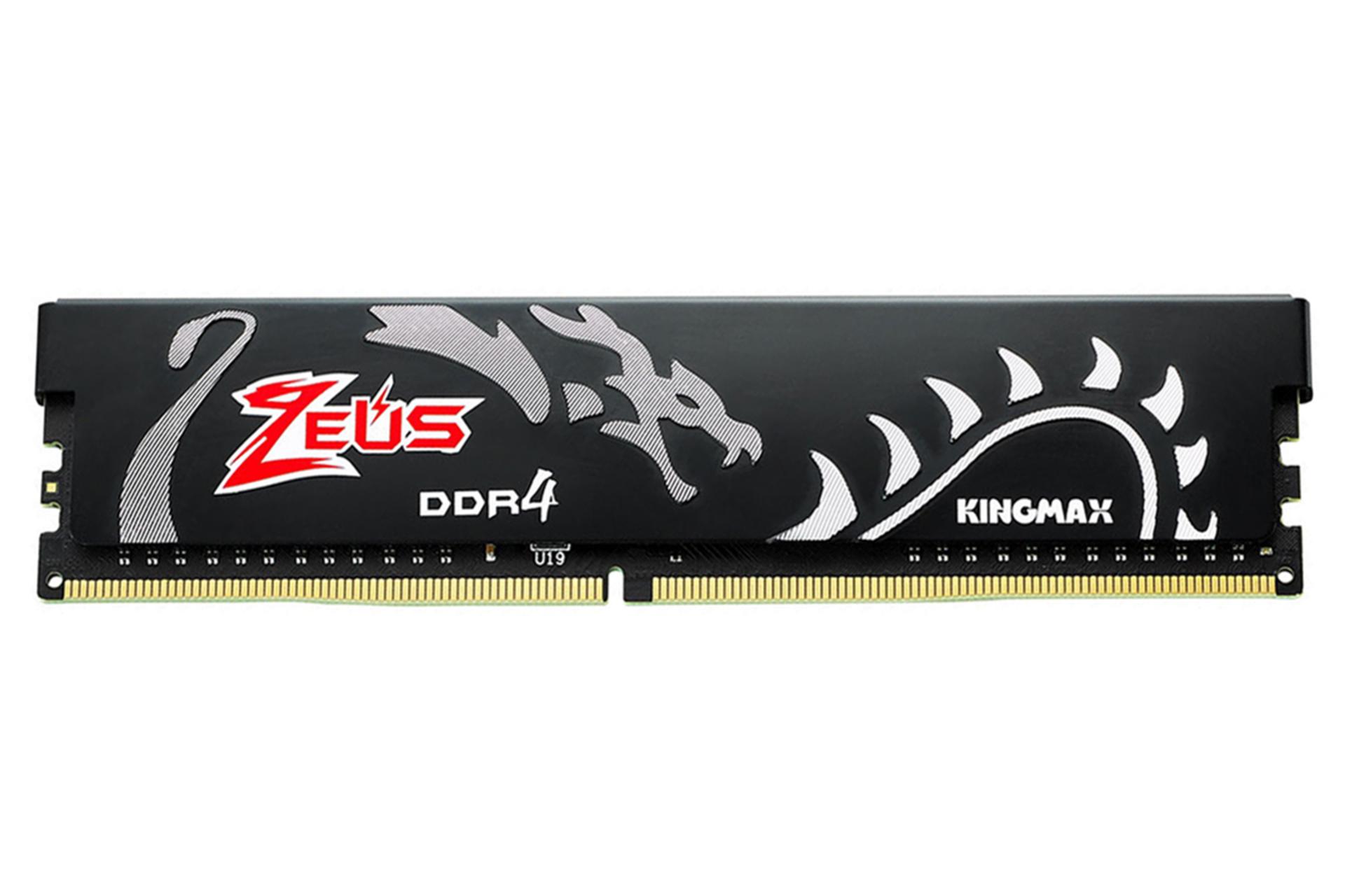  رم کینگ مکس Zeus Dragon ظرفیت 16 گیگابایت از نوع DDR4-3200