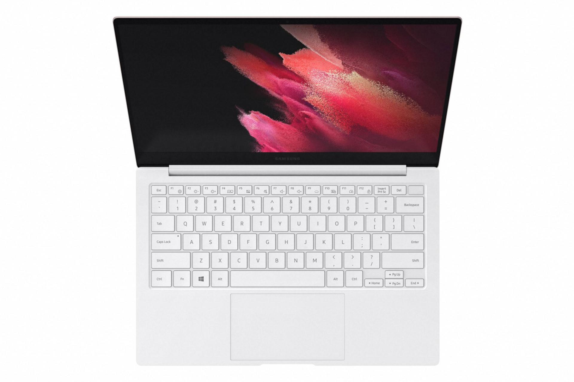 نمای بالا لپ تاپ سامسونگ گلکسی بوک پرو 13 اینچ