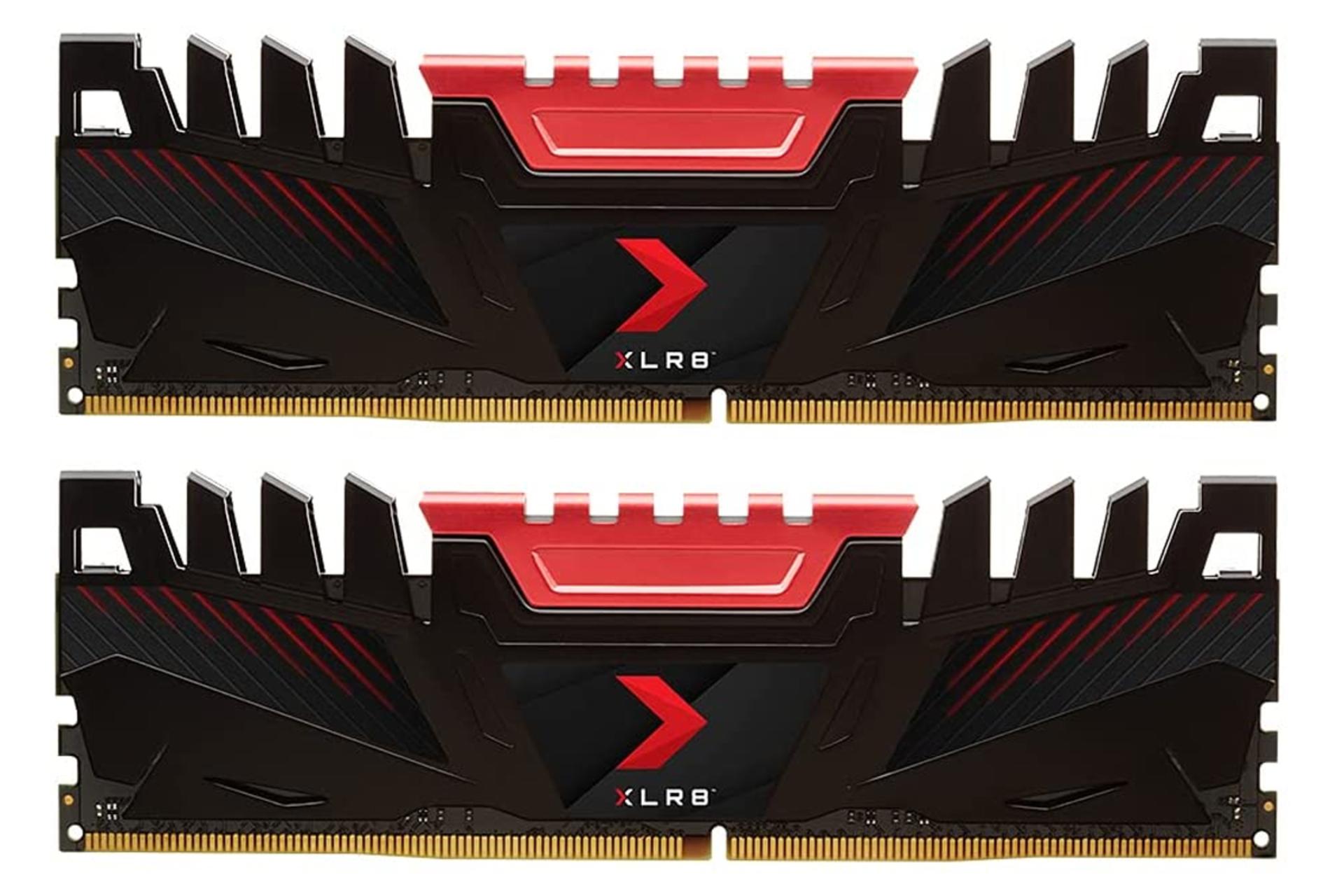 رم پی ان وای XLR8 ظرفیت 16 گیگابایت (2x8) از نوع DDR4-3200