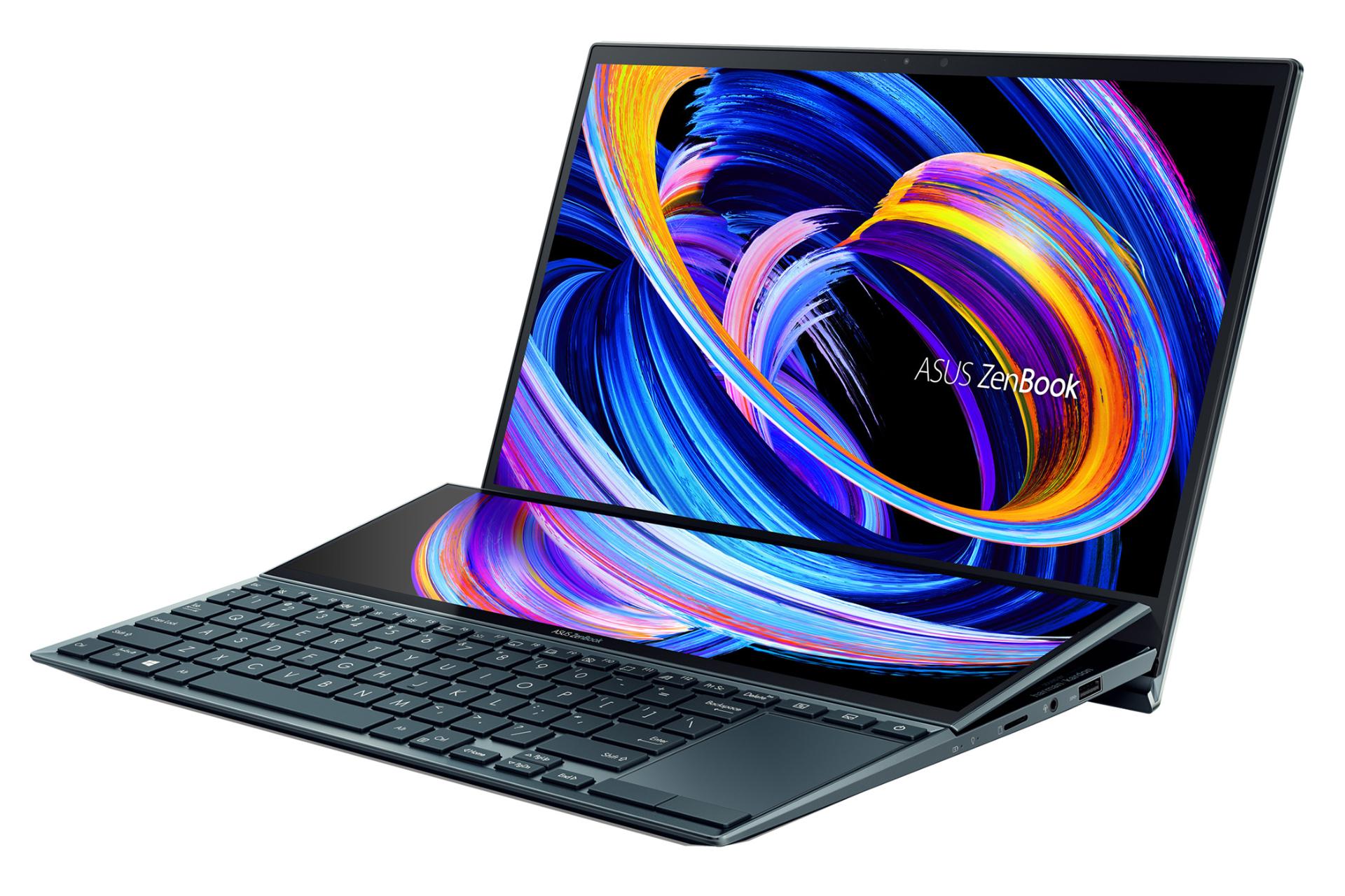 نمای راست لپ تاپ ZenBook Duo UX482EA ایسوس