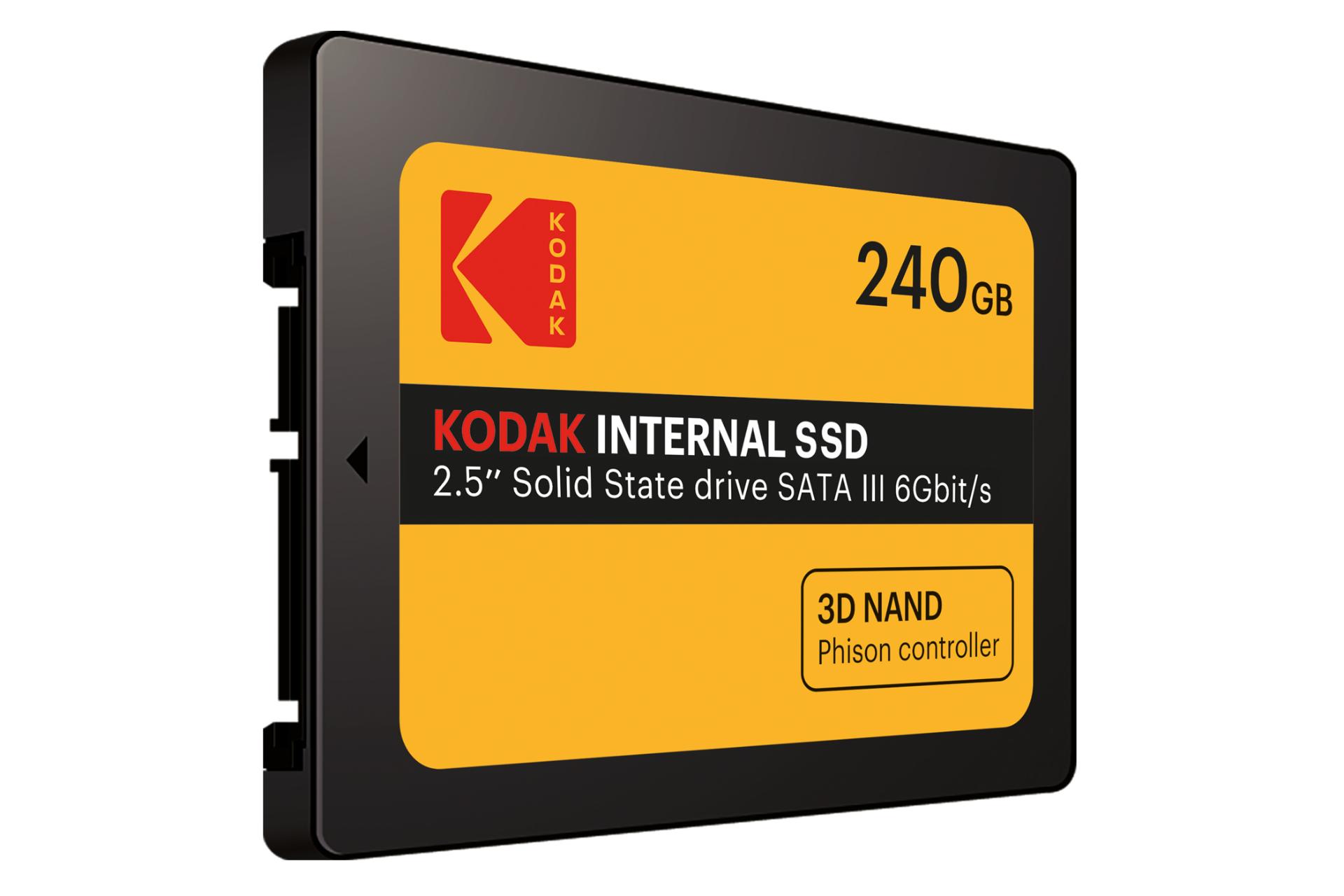 نمای چپ SSD کداک X150s SATA 2.5 Inch ظرفیت 240 گیگابایت