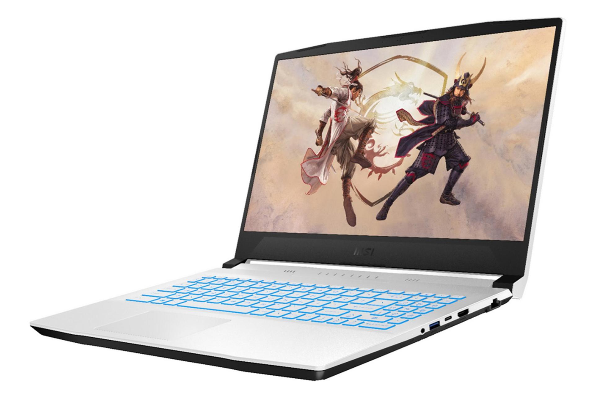 نمای نیمرخ راست لپ تاپ ام اس آی Sword 15a A11UD