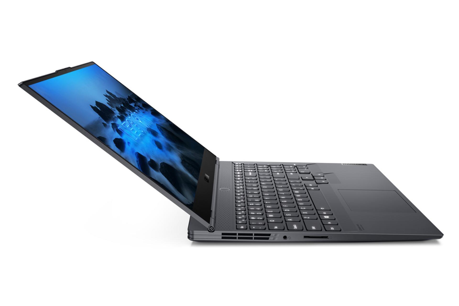 نمای کنار لپ تاپ لنوو لیژن اسلیم 7