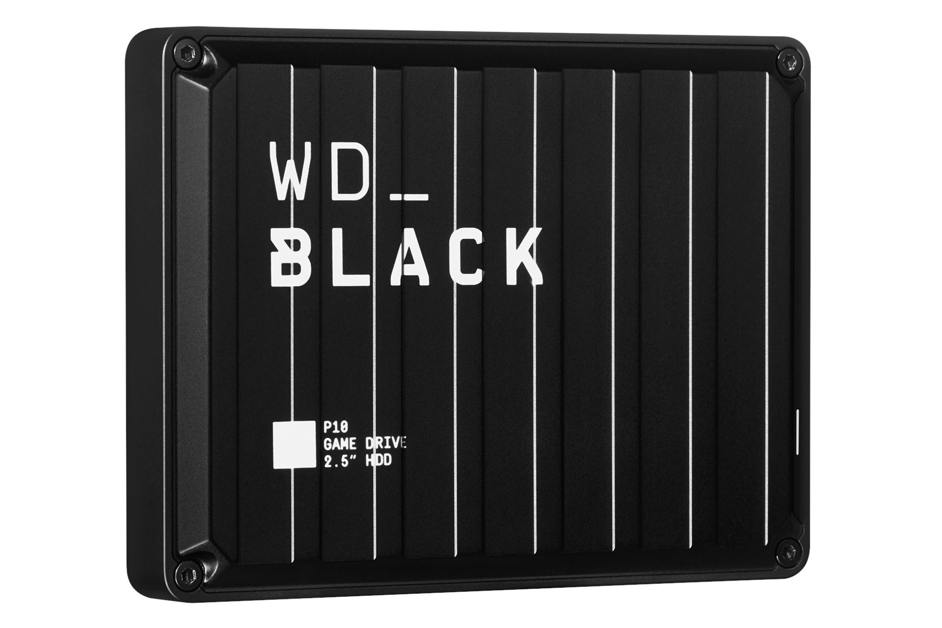 نمای چپ هارد دیسک وسترن دیجیتال Western Digital Black P10 Game Drive 2.5 Inch