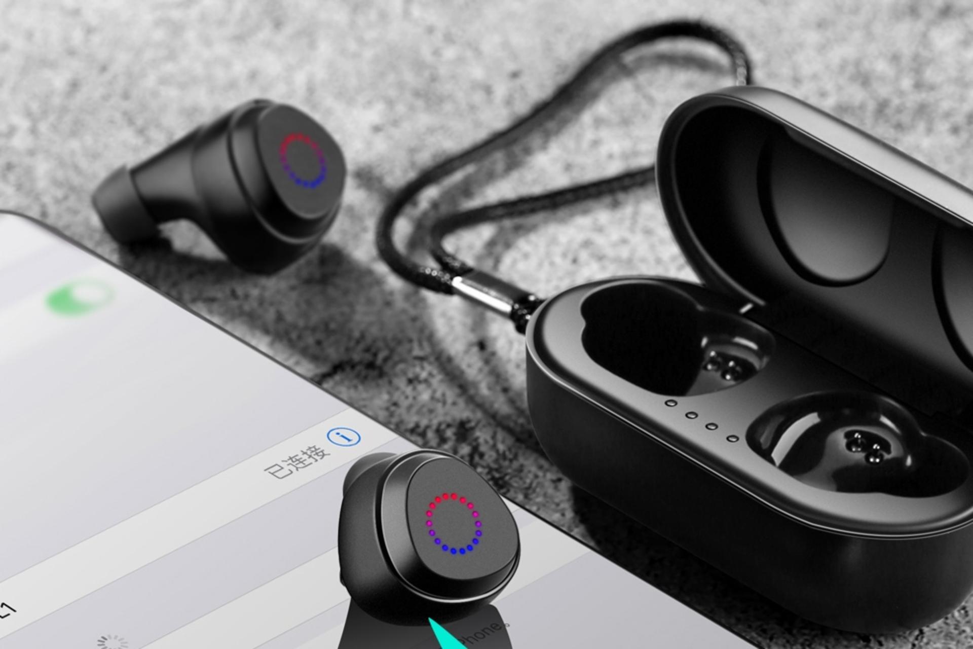 محفظه شارژ ایرباد بی سیم جوی روم Joyroom JR-TL1 مشکی