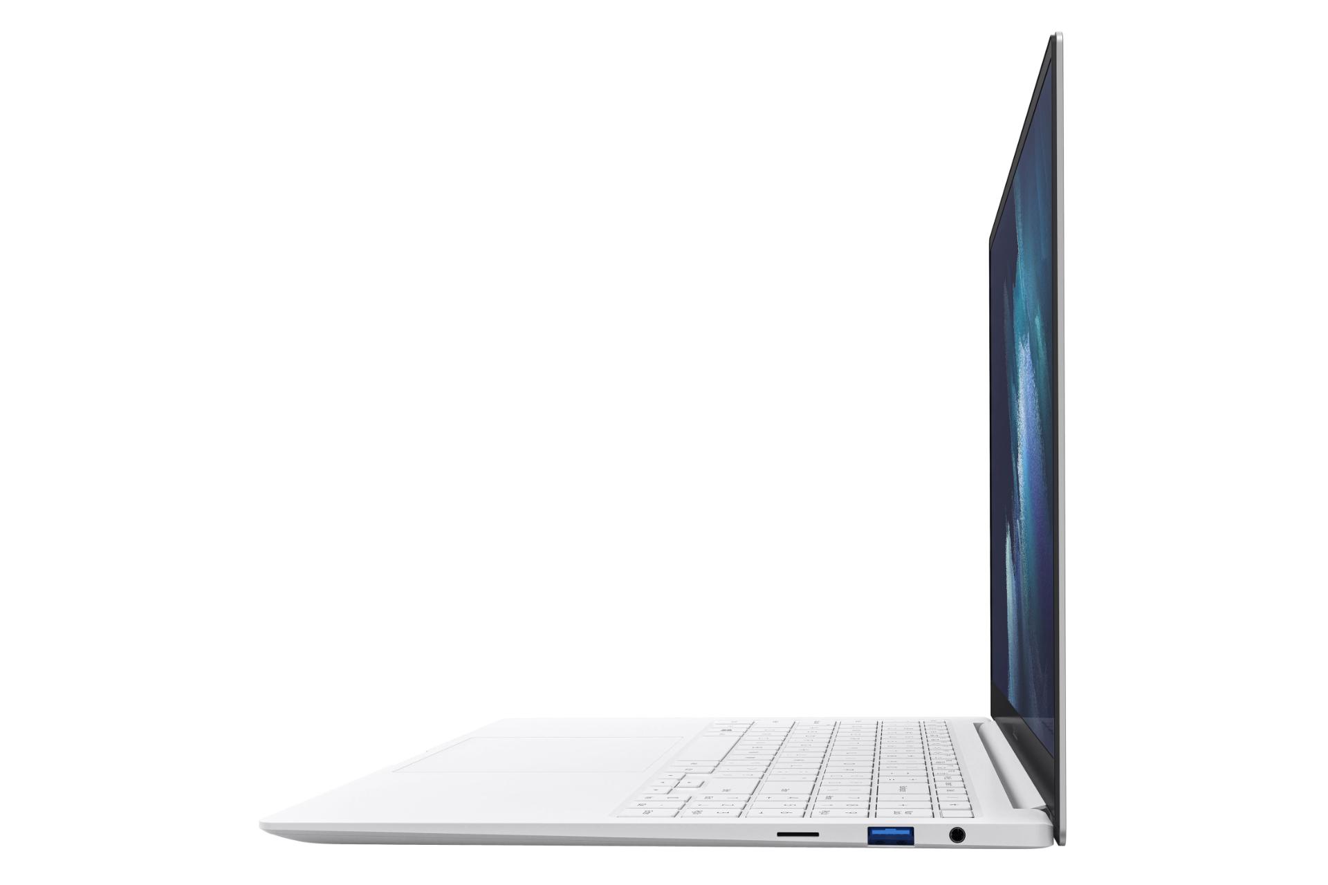 نمای جانبی لپ تاپ  گلکسی بوک پرو 15 اینچ سامسونگ 