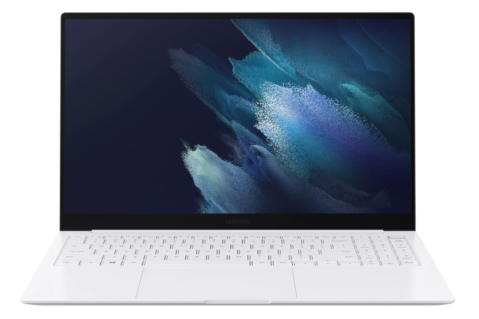 نمای روبرو لپ تاپ  گلکسی بوک پرو 15 اینچ سامسونگ 