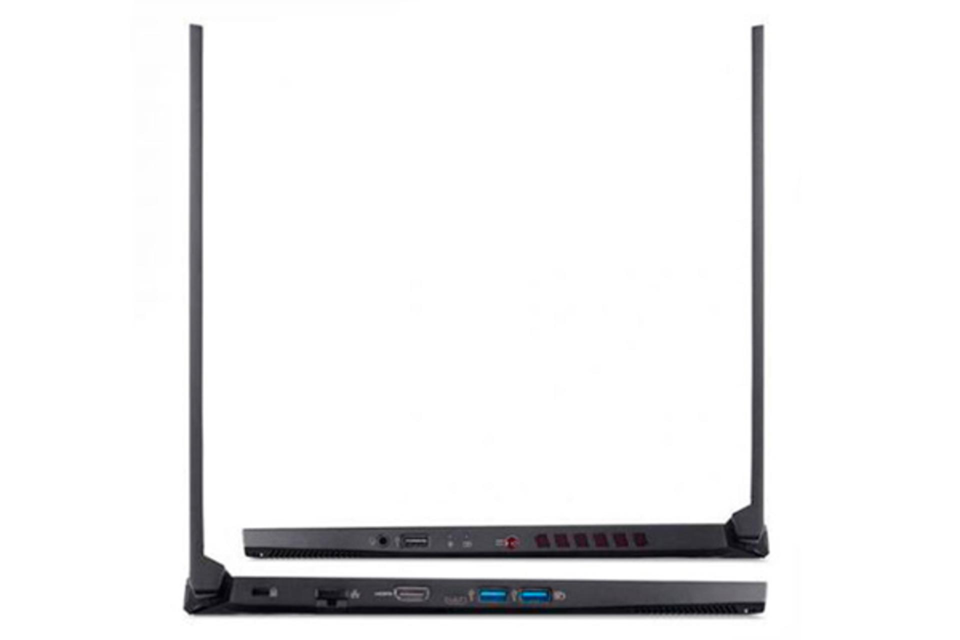 نمای جانبی لپ تاپ نیترو 7 AN715-52-77UX ایسر