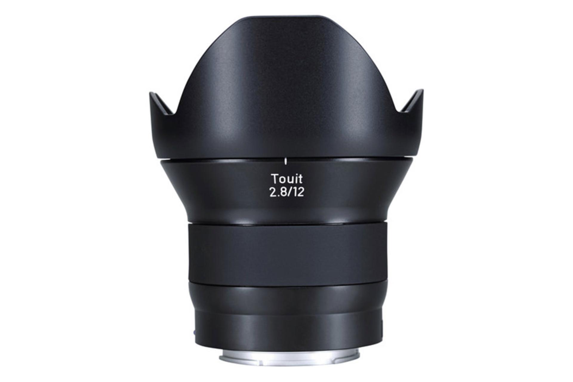 لنز زایس Touit 12mm f2.8به همراه هود