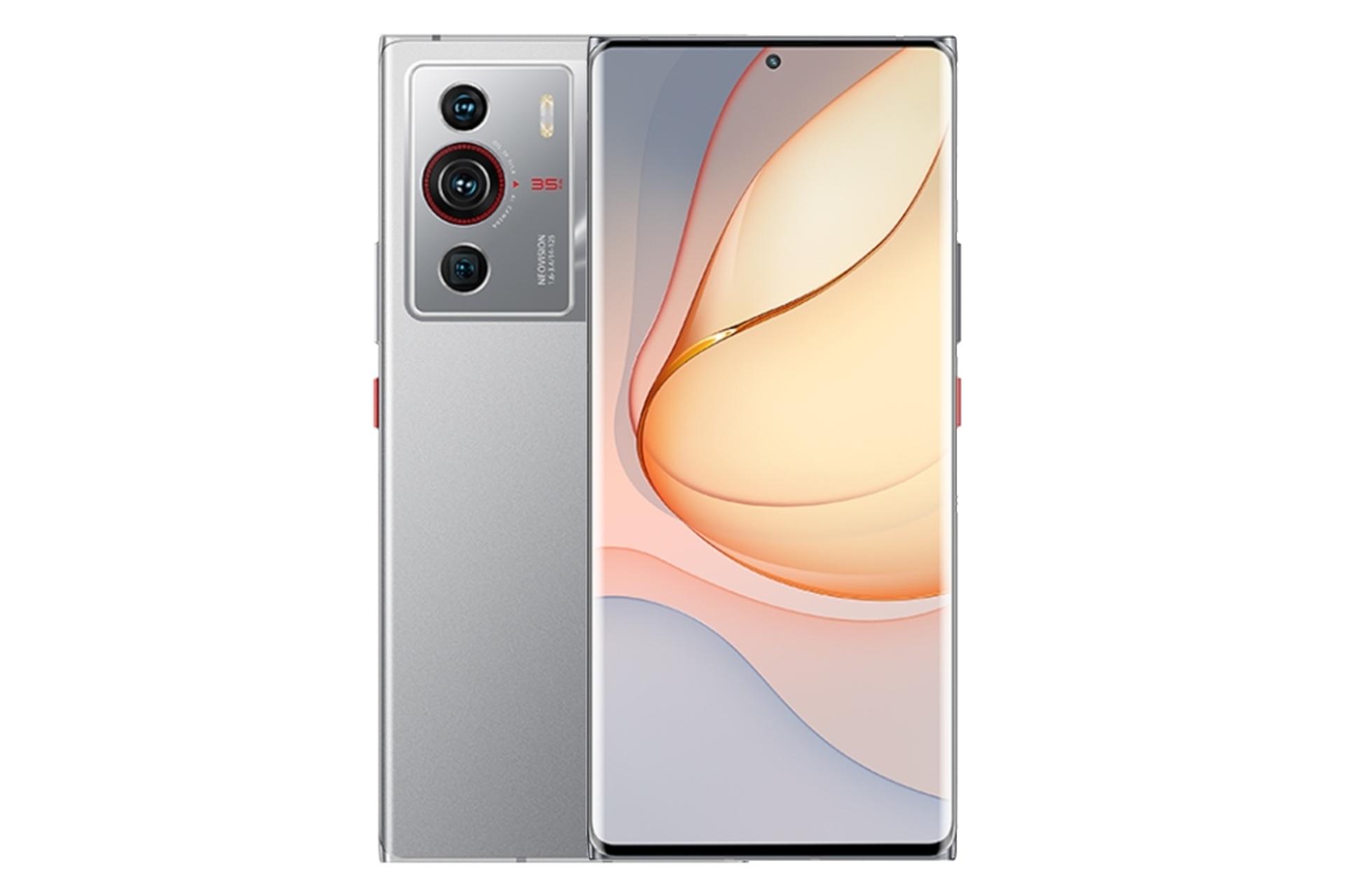 گوشی موبایل زد تی ای ZTE nubia Z40 Pro خاکستری روشن