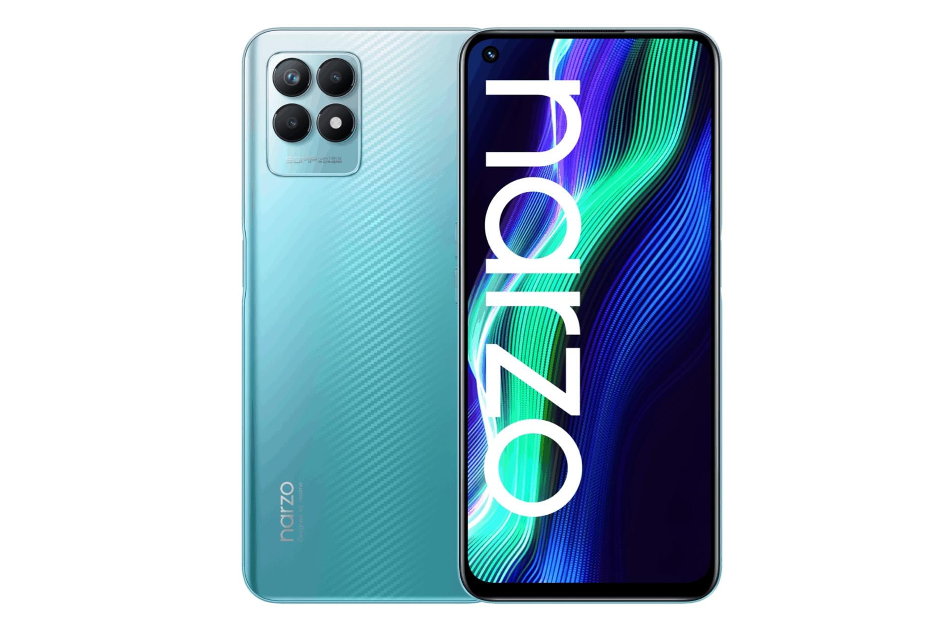 گوشی موبایل ریلمی Realme Narzo 50 آبی