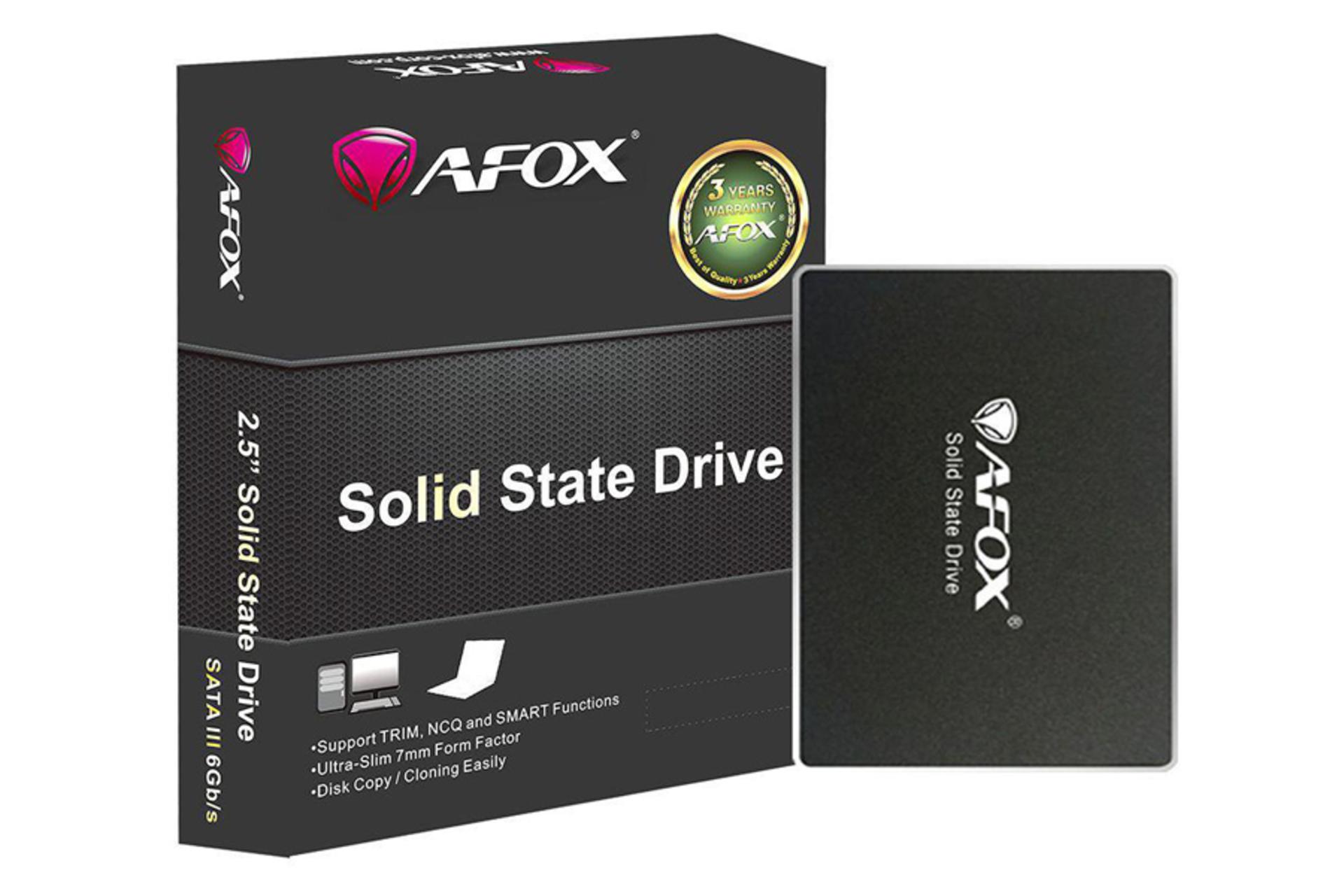 جعبه SSD ای فاکس AFSN8T3BN240G SATA 2.5 Inch