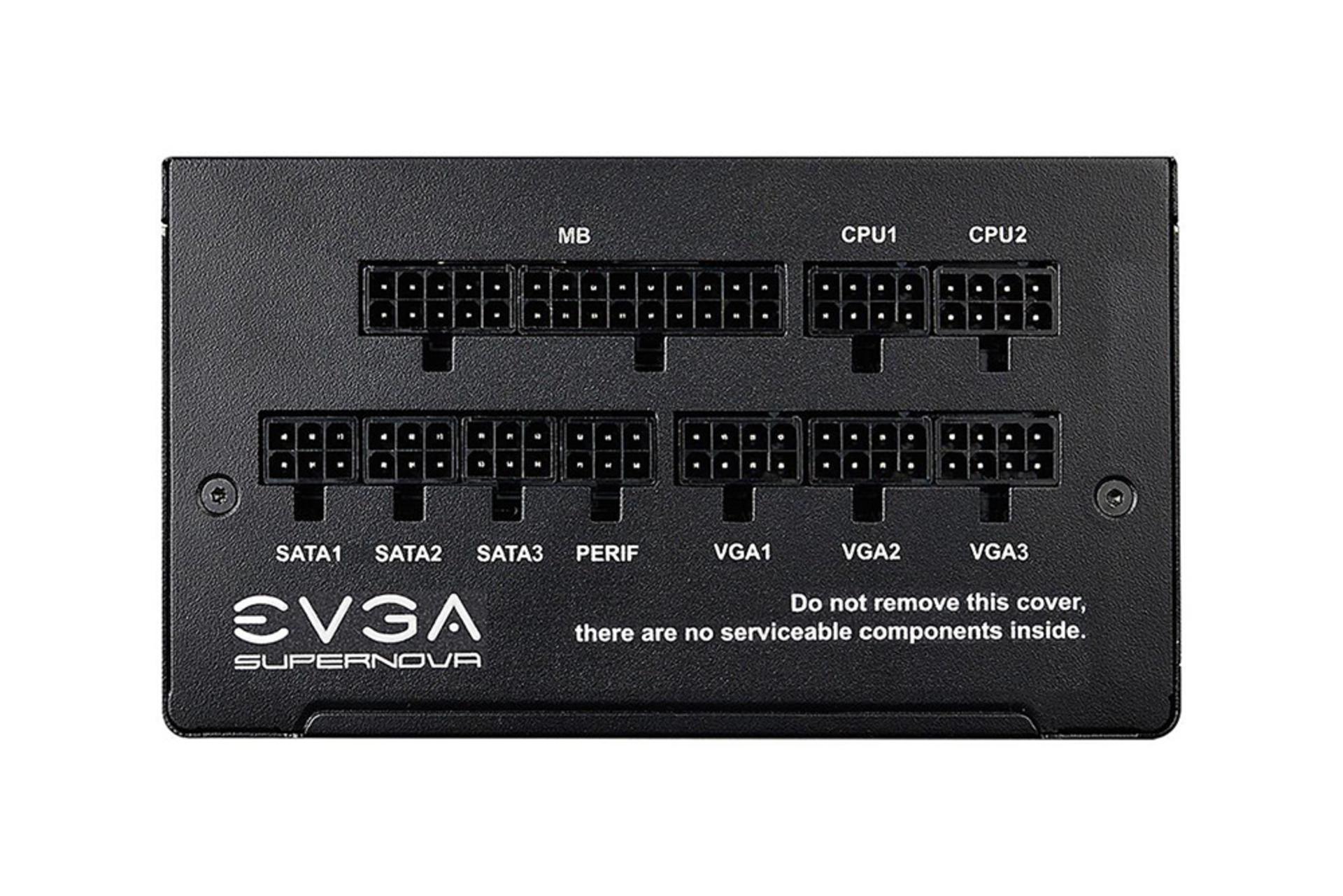 پاور کامپیوتر ای وی جی ای Supernova 850GT با توان 850 وات اتصالات