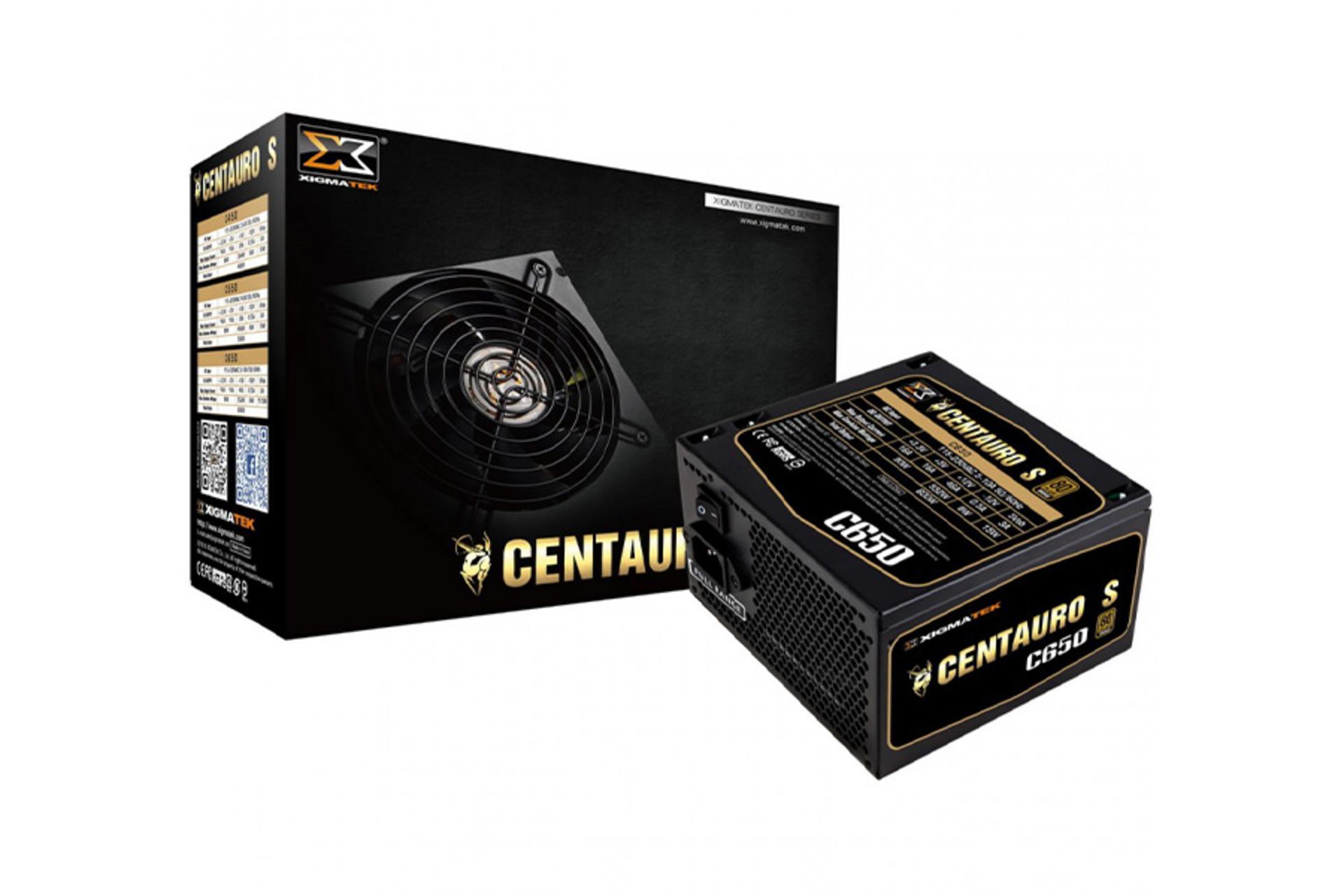 پاور کامپیوتر زیگماتک Centauro S C650 با توان 600 وات بسته بندی