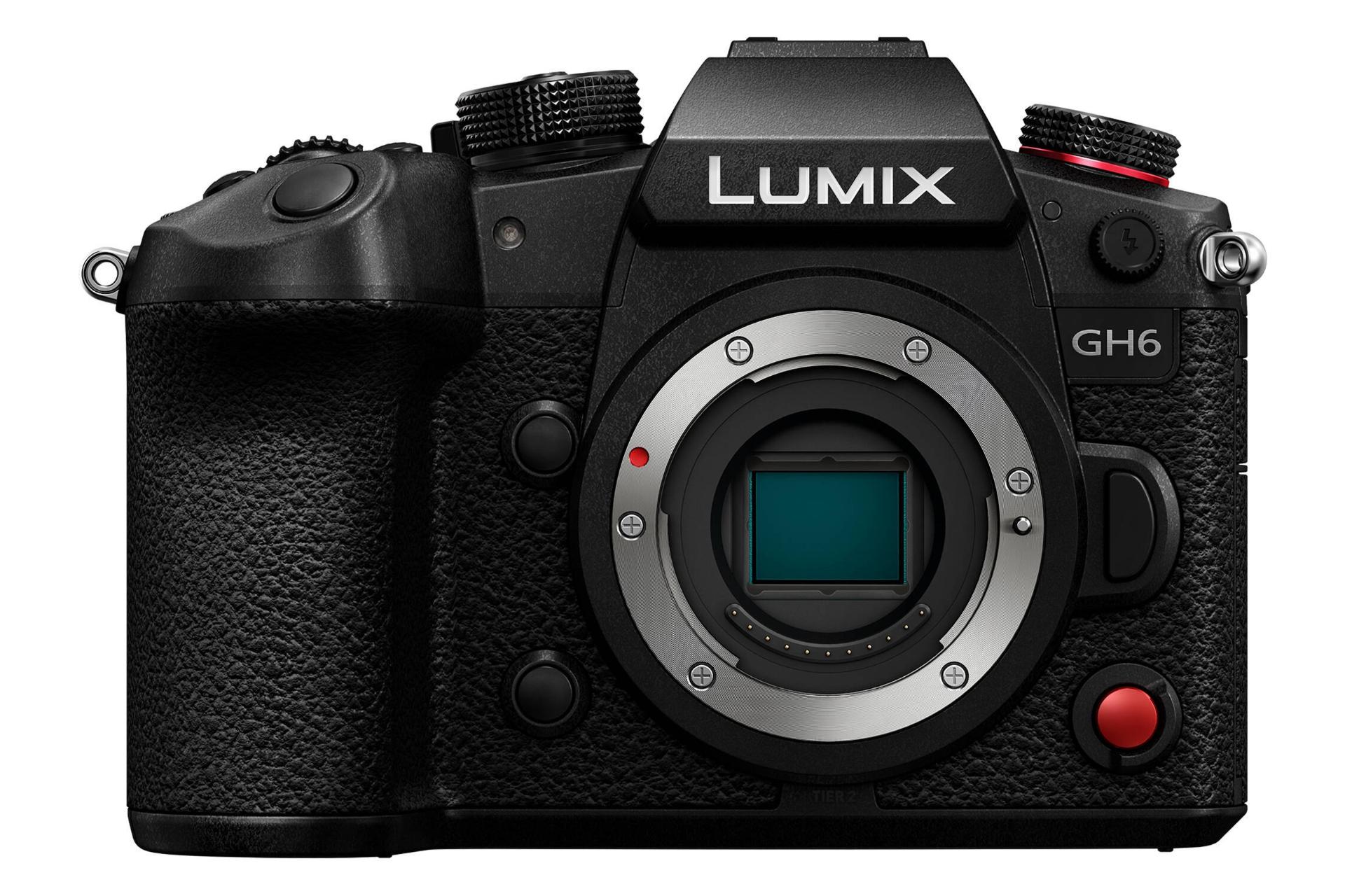 نمای روبرو دوربین عکاسی پاناسونیک لومیکس Panasonic Lumix DC-GH6