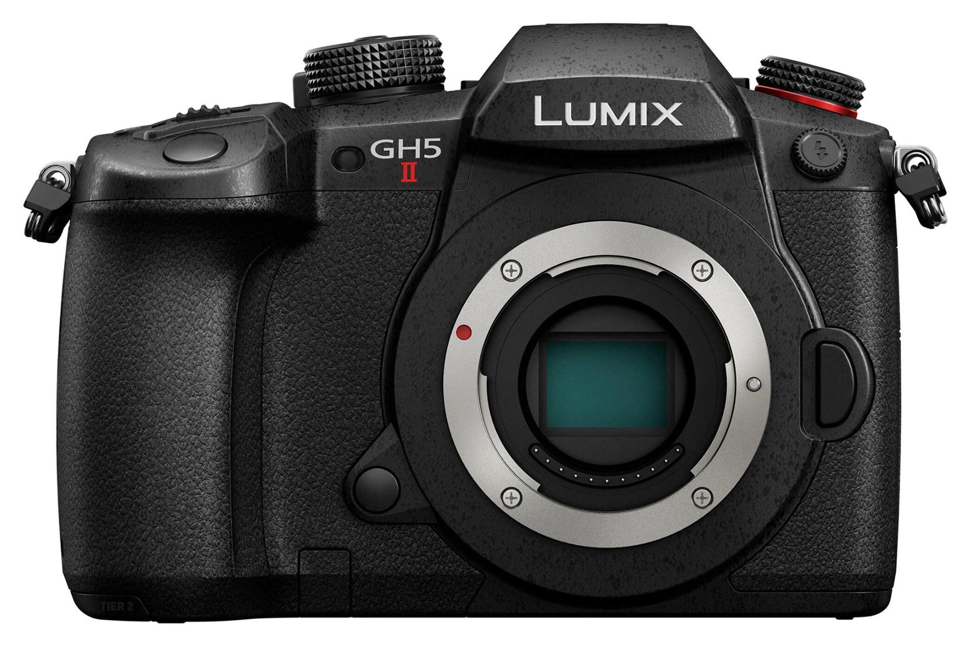 نمای روبرو دوربین عکاسی پاناسونیک لومیکس Panasonic Lumix DC-GH5 II