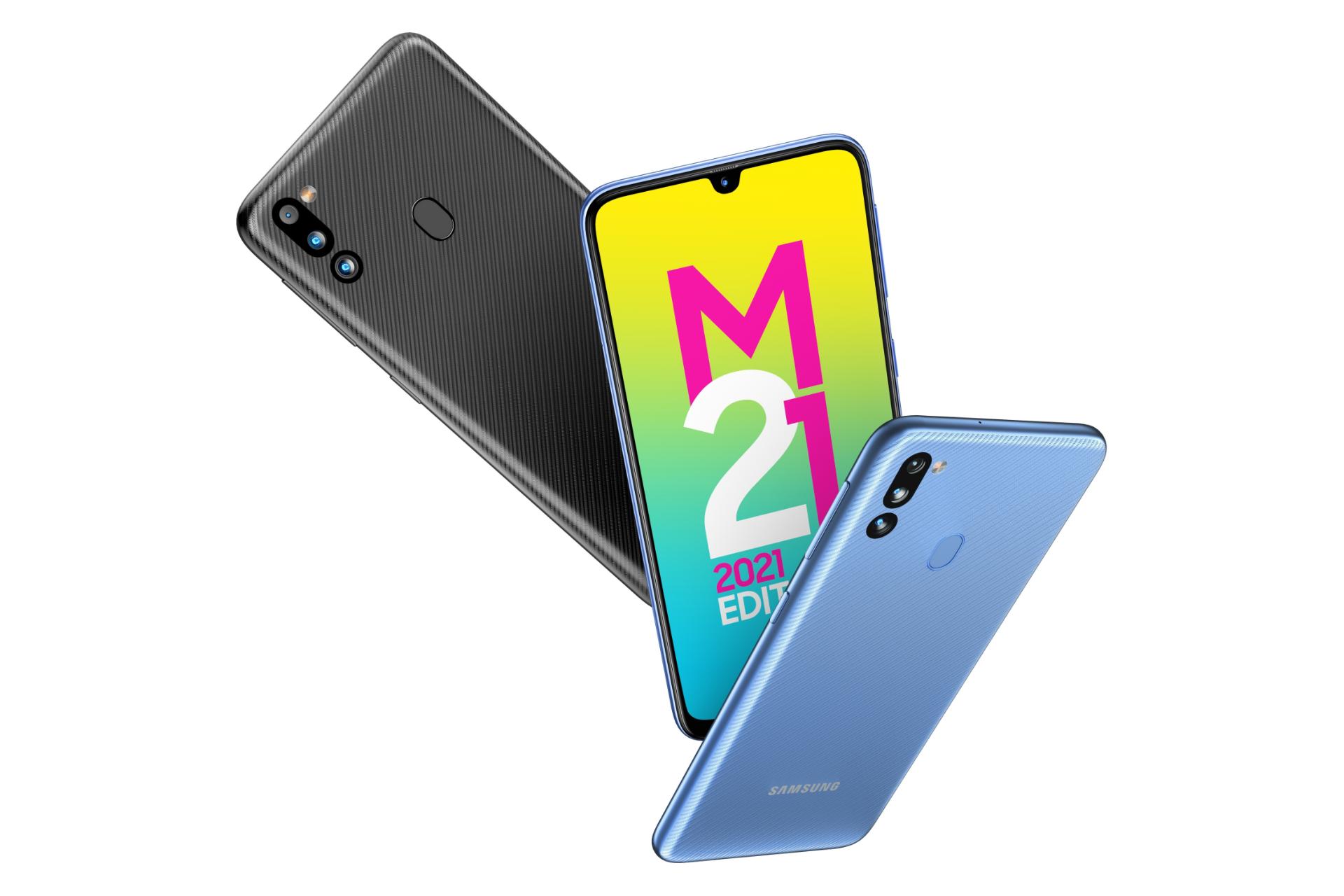 رنگ های مختلف Samsung Galaxy M21 2021 / گوشی موبایل گلکسی M21 سامسونگ نسخه 2021