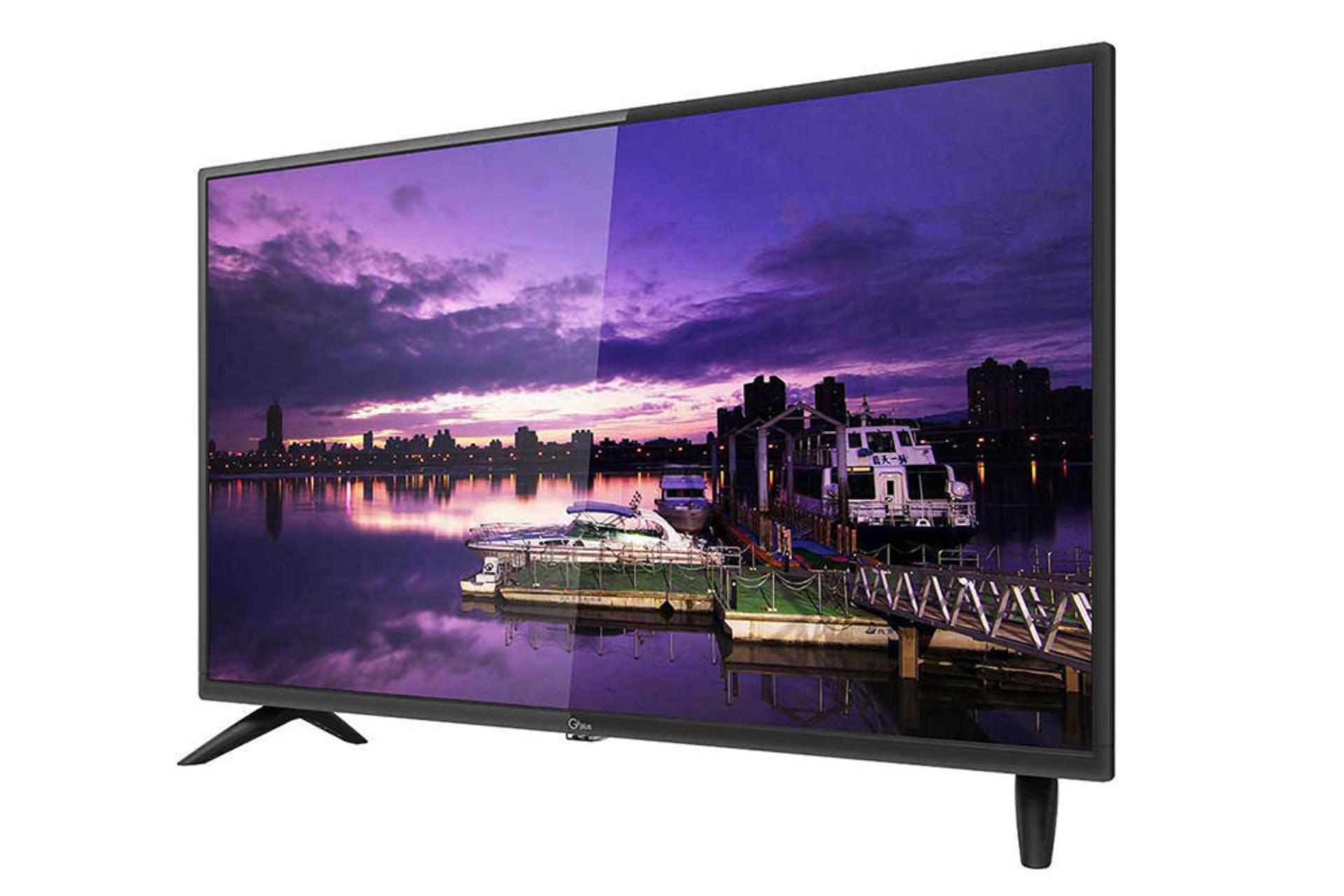 نمای نیمرخ تلویزیون جی پلاس GD412N مدل 32 اینچ