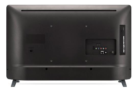 نمای پشت تلویزیون ال جی LK6100 مدل 32 اینچ و نمایش پورت‌ها