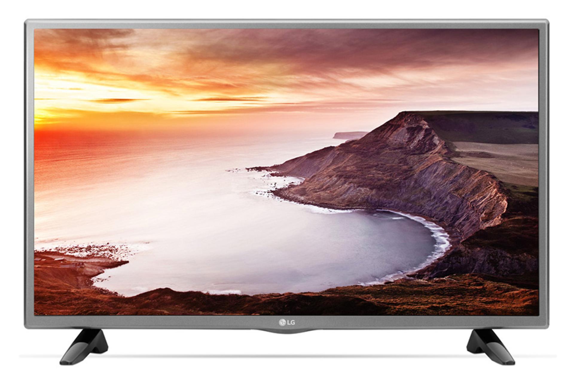 نمای جلو تلویزیون LF510D مدل 32 اینچ با صفحه روشن