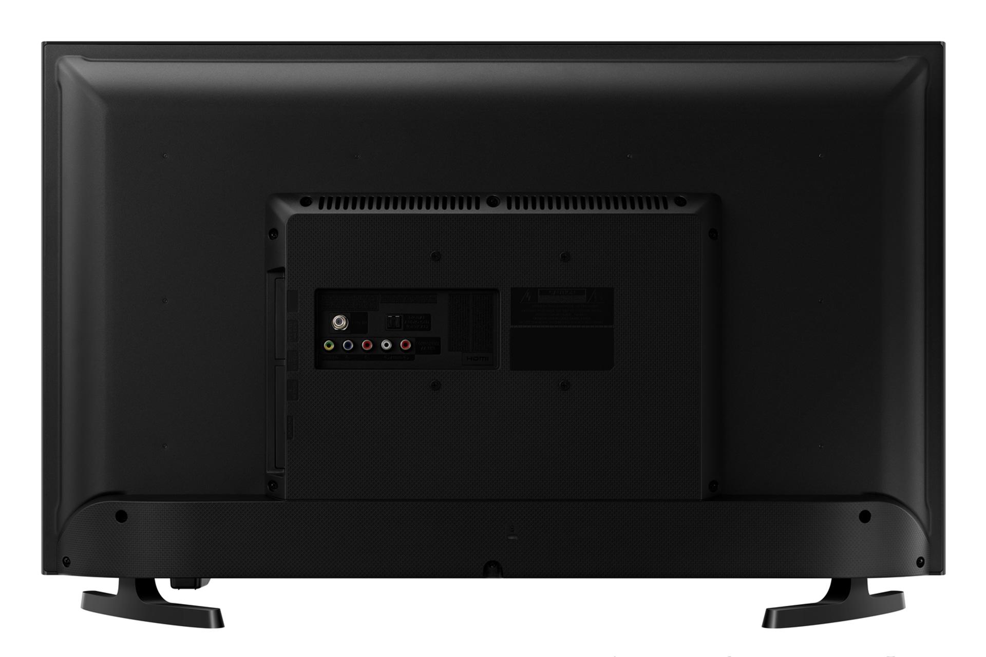 نمای پشت تلویزیون سامسونگ N5000 مدل 32 اینچ و نمایش پورت ها