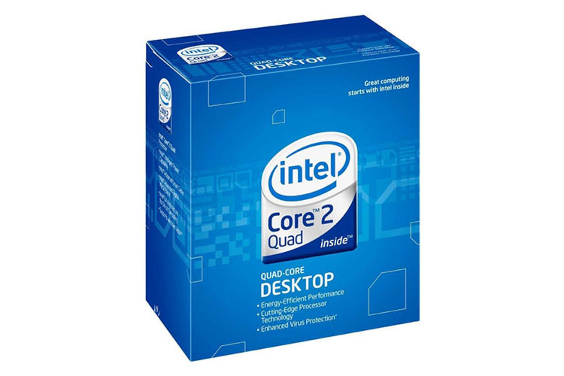 پردازنده intel Core 2 Quad Q9505 بسته بندی