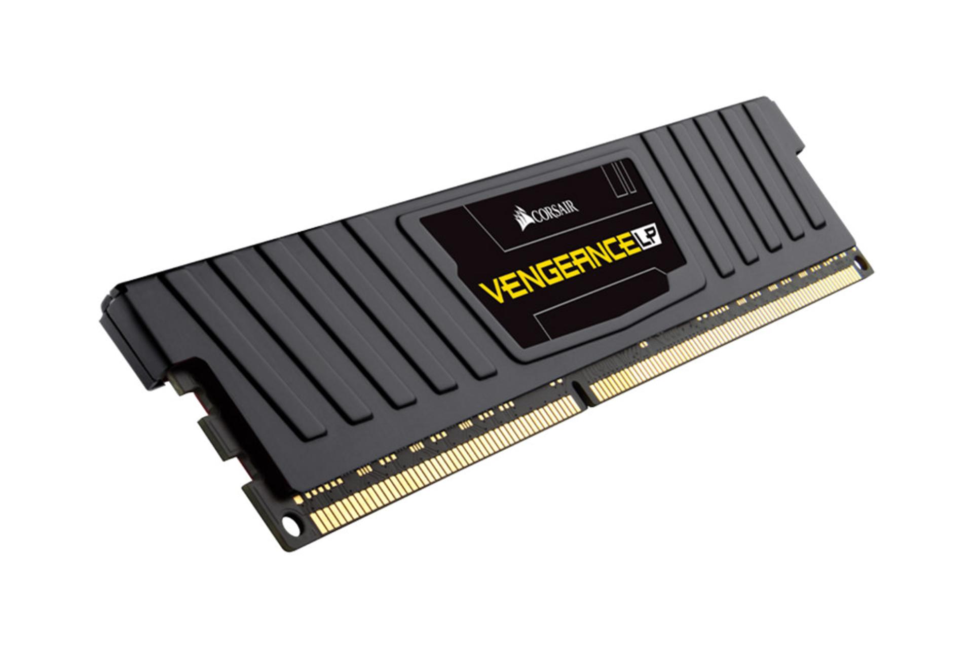 حافظه رم کورسیر VENGEANCE LP ظرفیت 4 گیگابایت از نوع DDR3-1600 نمای جانبی