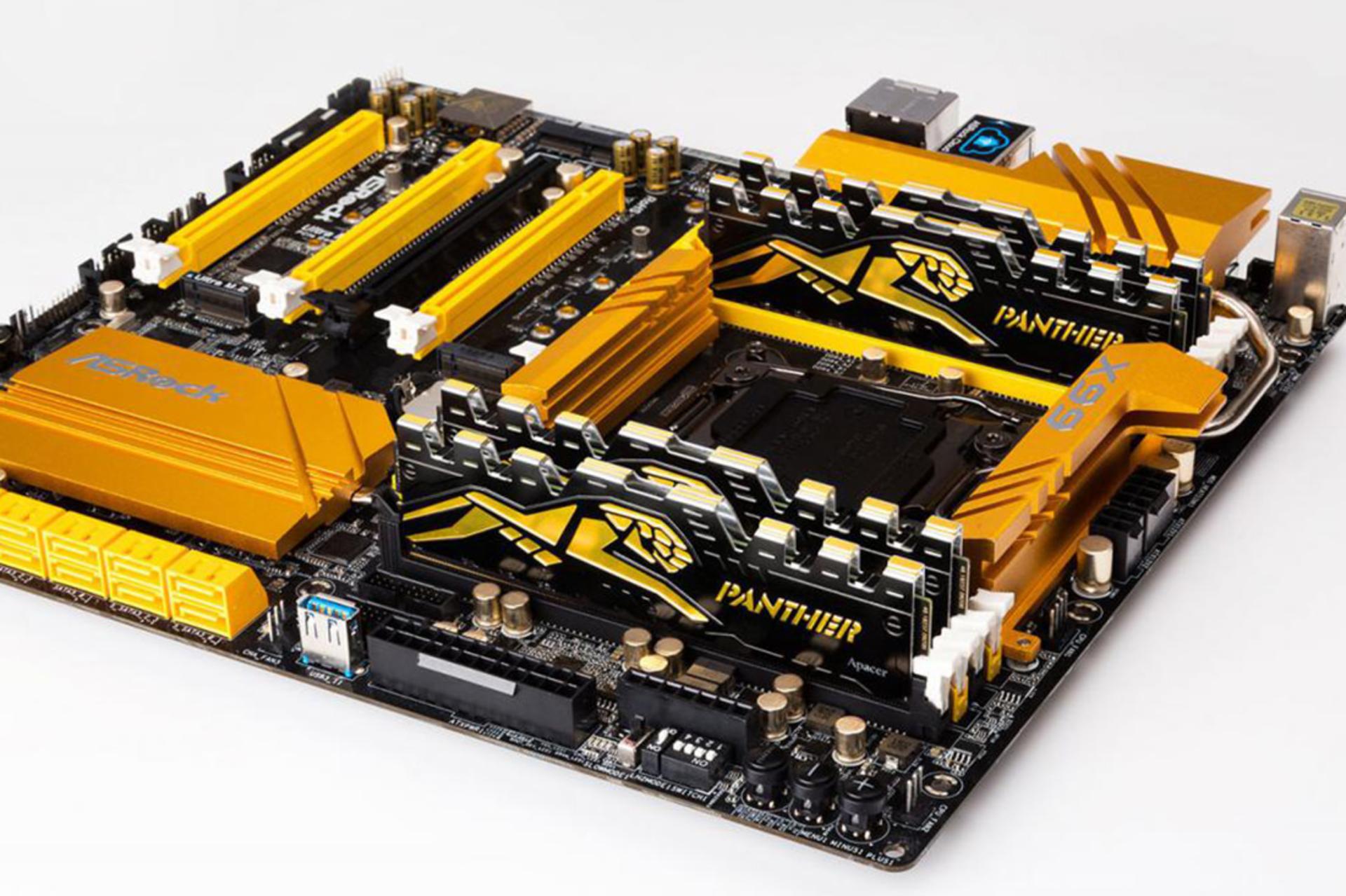 رم اپیسر PANTHER ظرفیت 8 گیگابایت از نوع DDR4-3200 رنگ مشکی