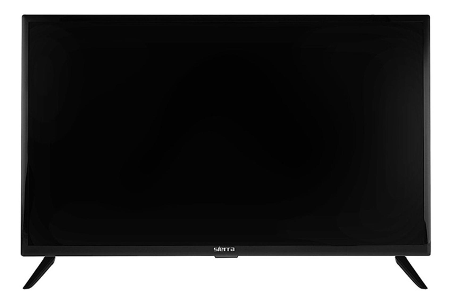 نمای جلو تلویزیون سیرا SR-LE32501 مدل 32 اینچ با صفحه خاموش