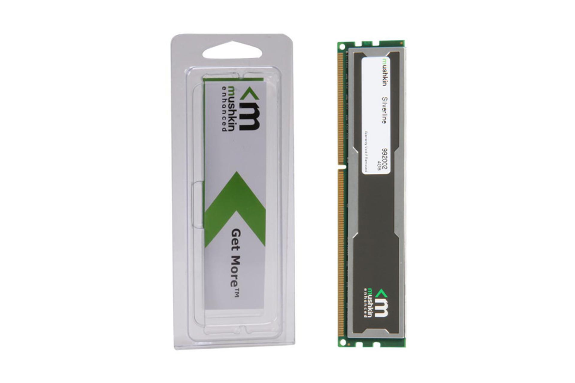  رم ماشکین Silverline ظرفیت 4 گیگابایت از نوع DDR3-1333 بسته بندی