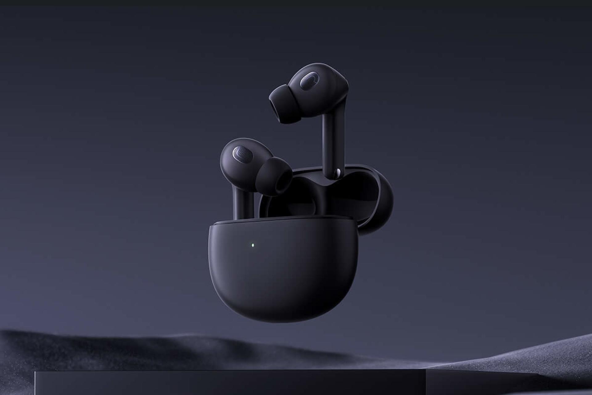 محفظه شارژ ایرباد بی سیم شیائومی Xiaomi Buds 3T Pro مشکی