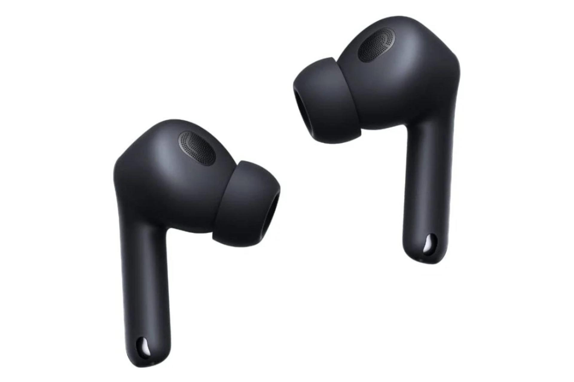 نمای جانبی ایرباد بی سیم شیائومی Xiaomi Buds 3T Pro مشکی