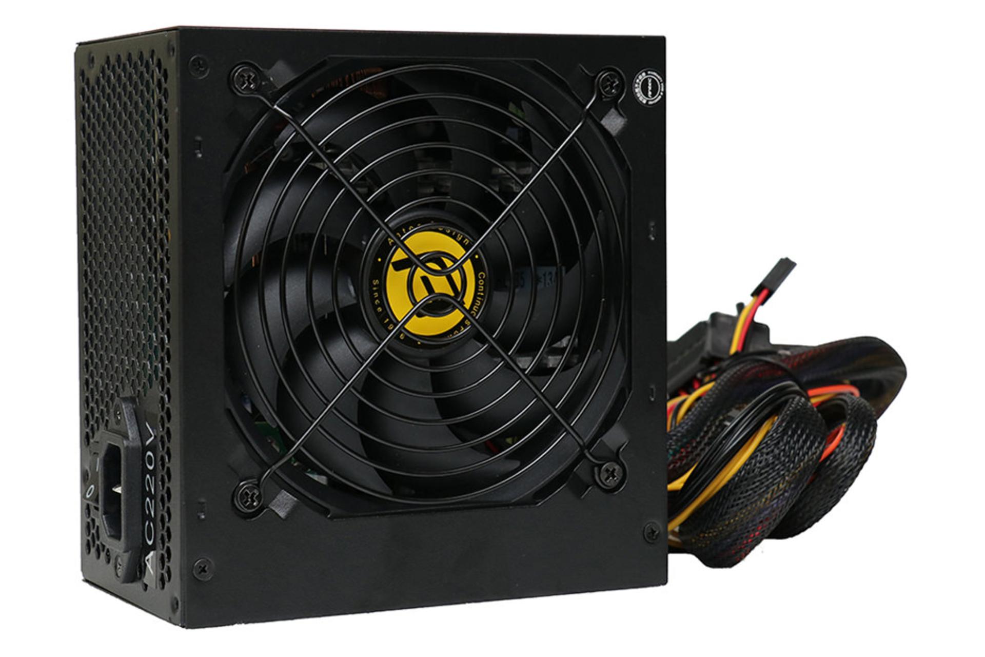 نمای فن پاور کامپیوتر انتک BP 450P با توان 450 وات