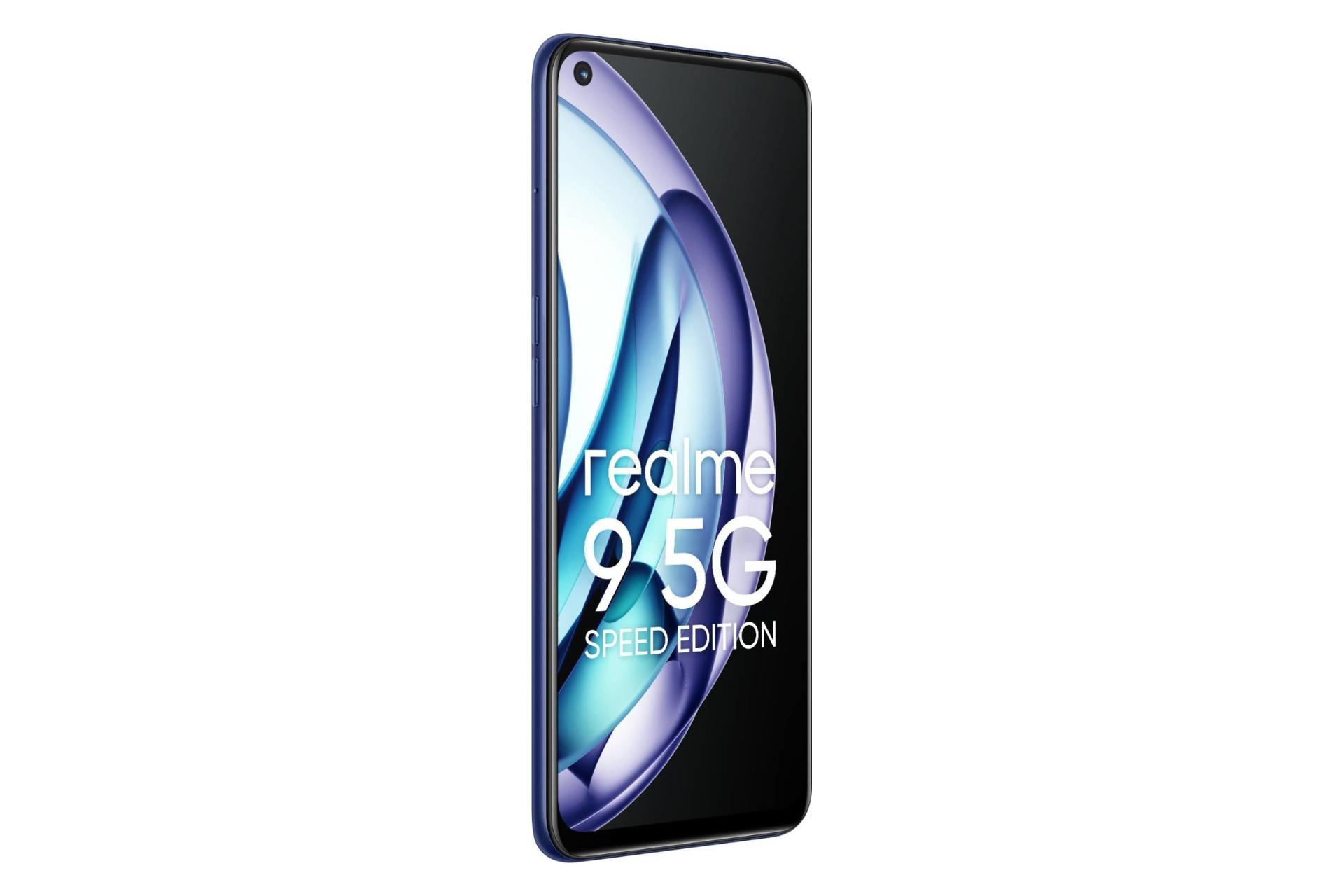 پنل جلو گوشی موبایل ریلمی 9 5G اسپید / Realme 9 5G Speed آبی تیره