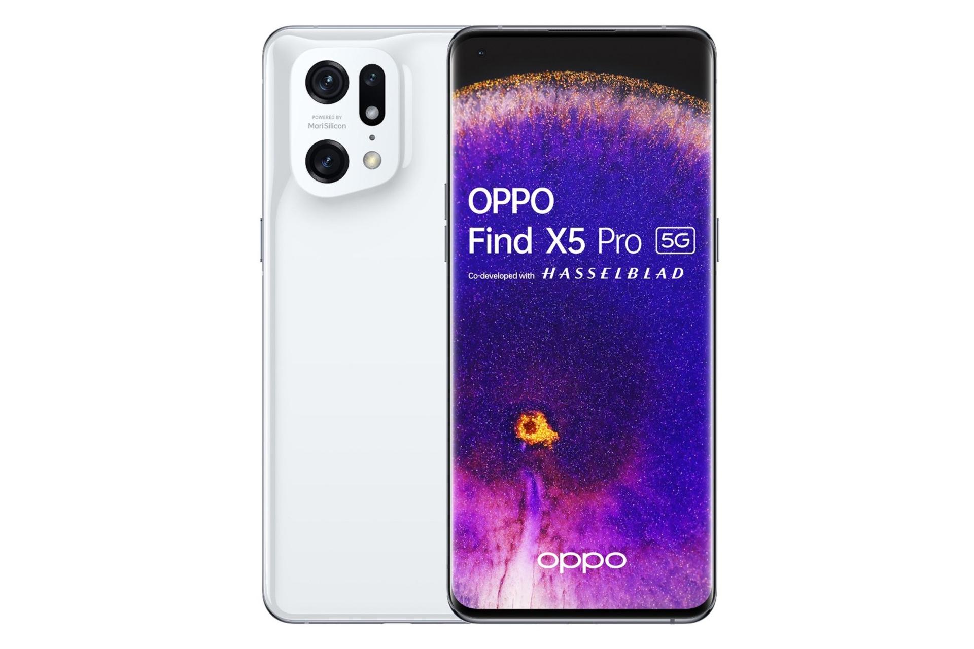 گوشی موبایل فایند X5 پرو اوپو / Oppo Find X5 Pro سفید